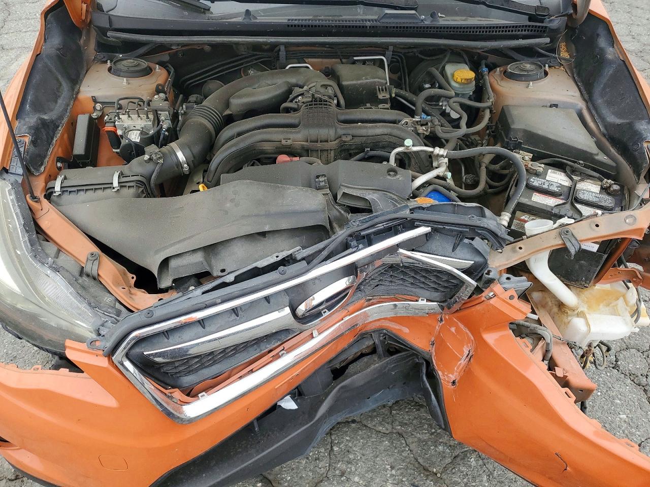 2015 Subaru Xv Crosstrek 2.0 Premium Orange vin: JF2GPAFCXFH288803