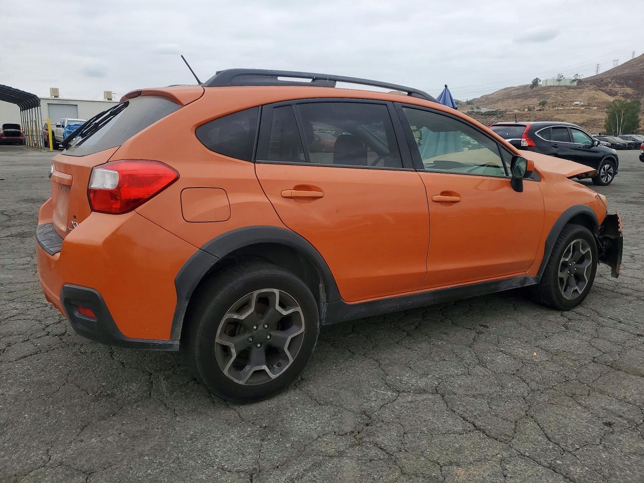 2015 Subaru Xv Crosstrek 2.0 Premium Orange vin: JF2GPAFCXFH288803