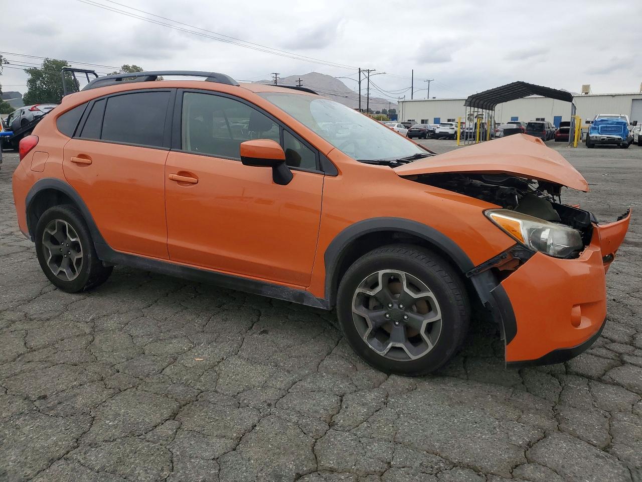 2015 Subaru Xv Crosstrek 2.0 Premium Orange vin: JF2GPAFCXFH288803
