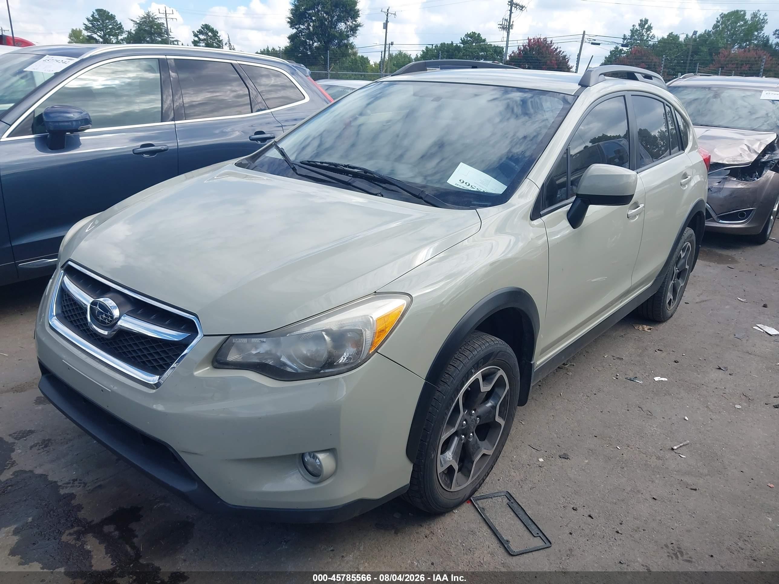 2013 Subaru Xv Crosstrek 2.0i Limited Beige vin: JF2GPAGC0D2886574