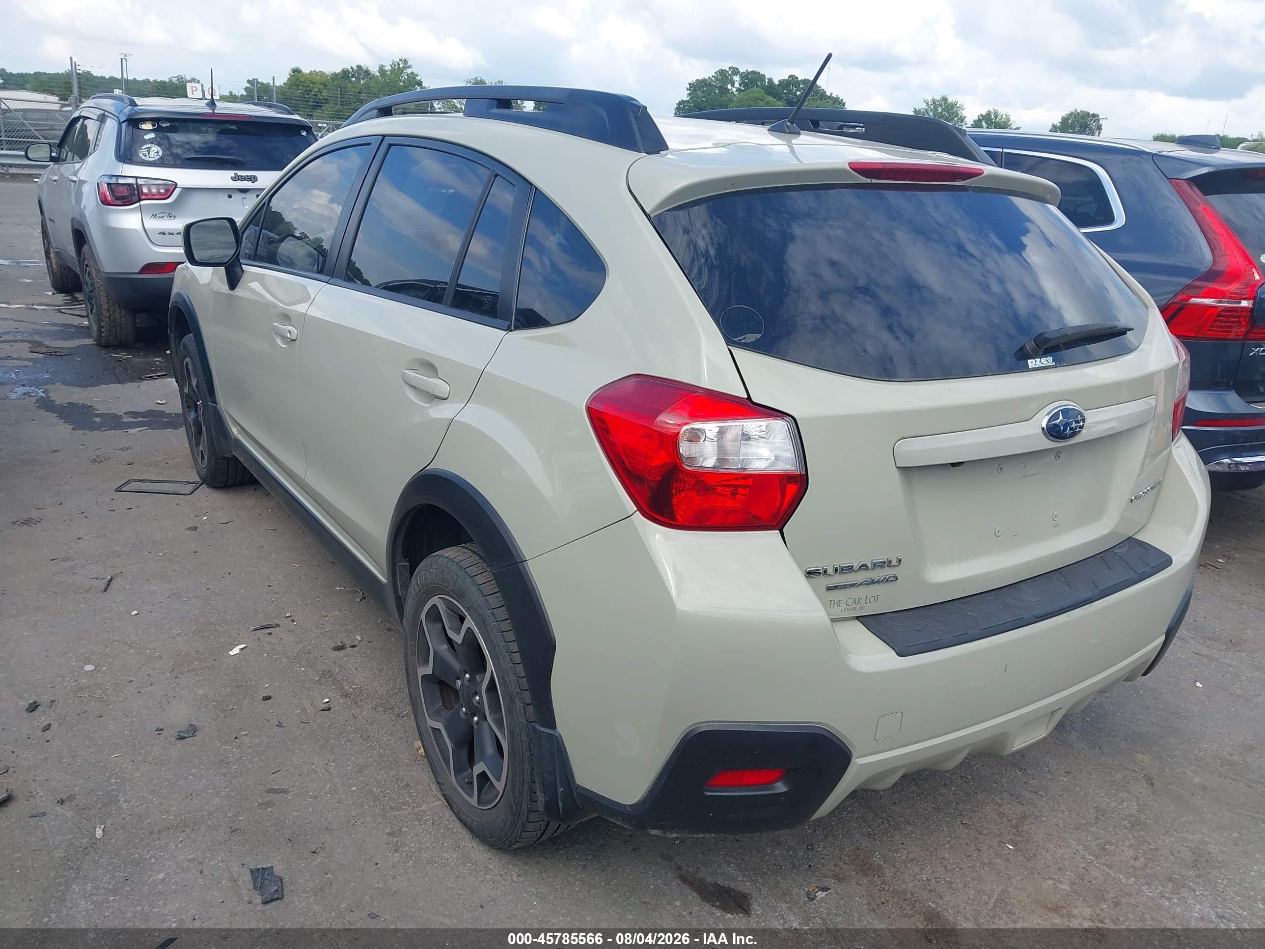 2013 Subaru Xv Crosstrek 2.0i Limited Beige vin: JF2GPAGC0D2886574