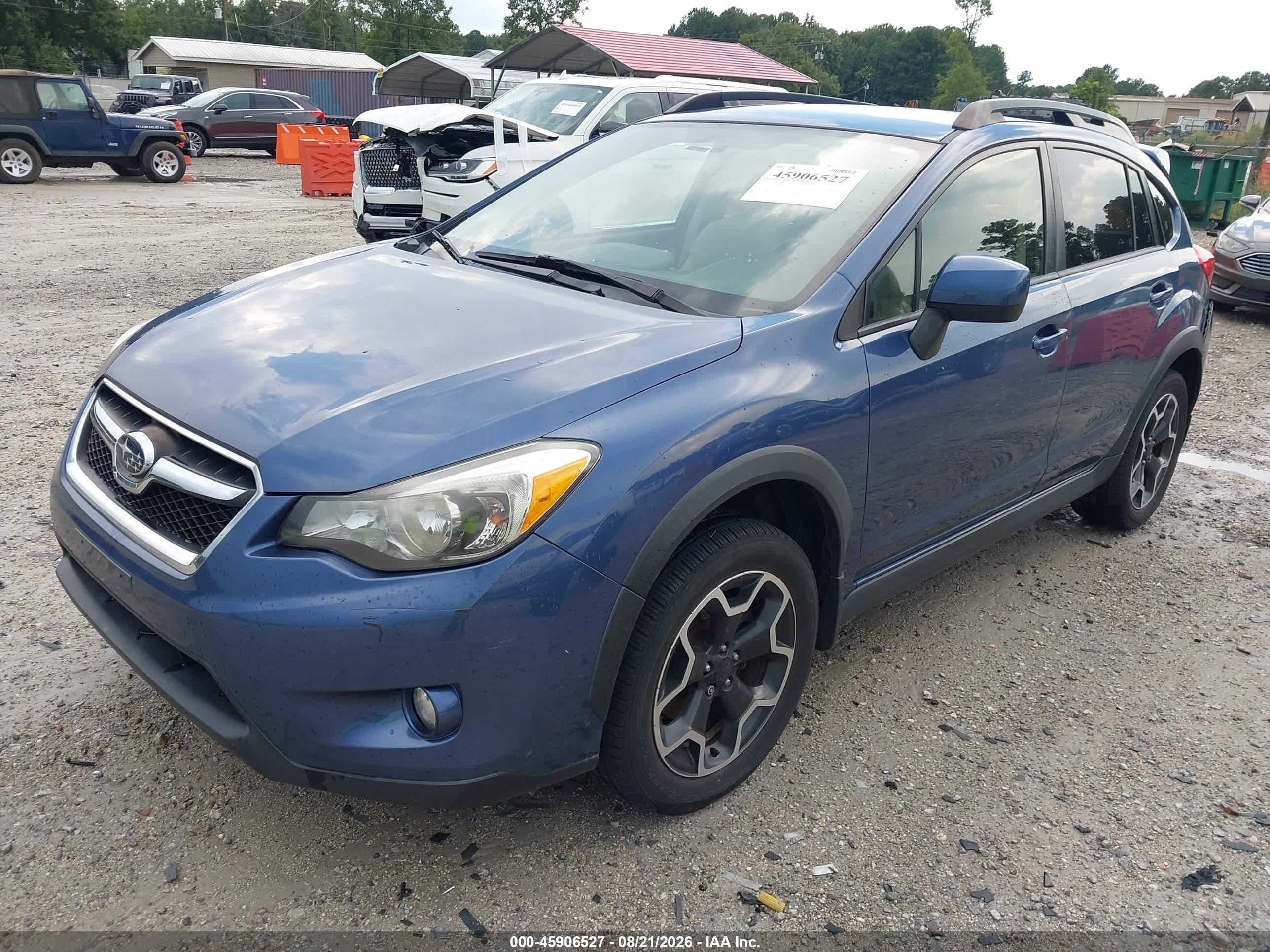 2013 Subaru Xv Crosstrek 2.0i Limited Синий vin: JF2GPAGC0D2887160