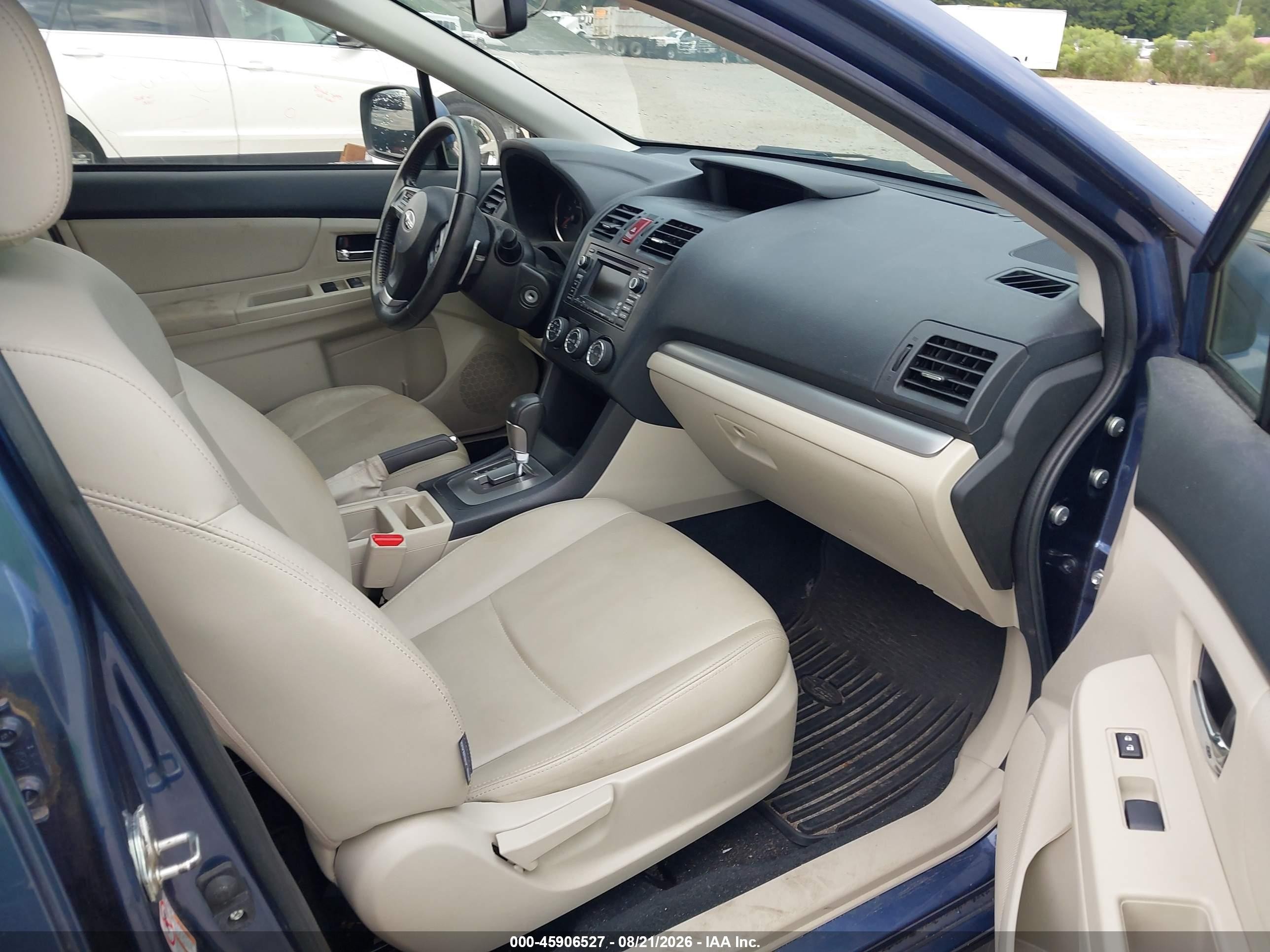 2013 Subaru Xv Crosstrek 2.0i Limited Синий vin: JF2GPAGC0D2887160