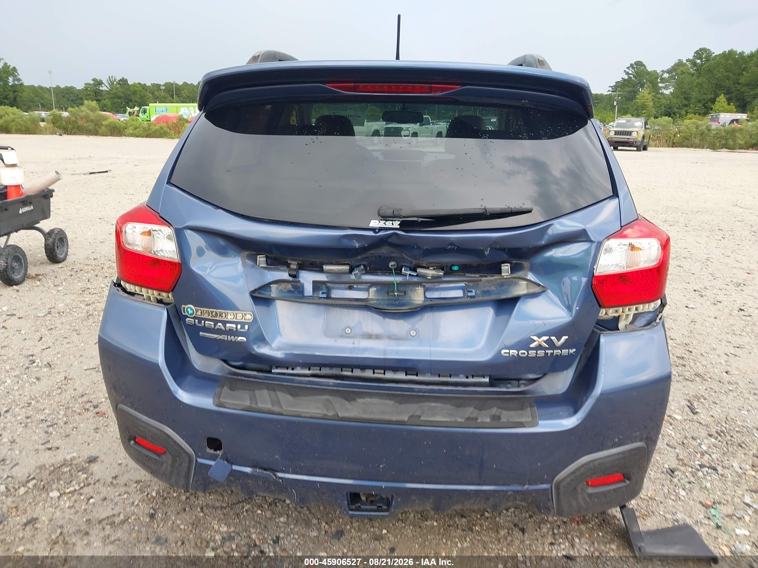2013 Subaru Xv Crosstrek 2.0i Limited Синий vin: JF2GPAGC0D2887160