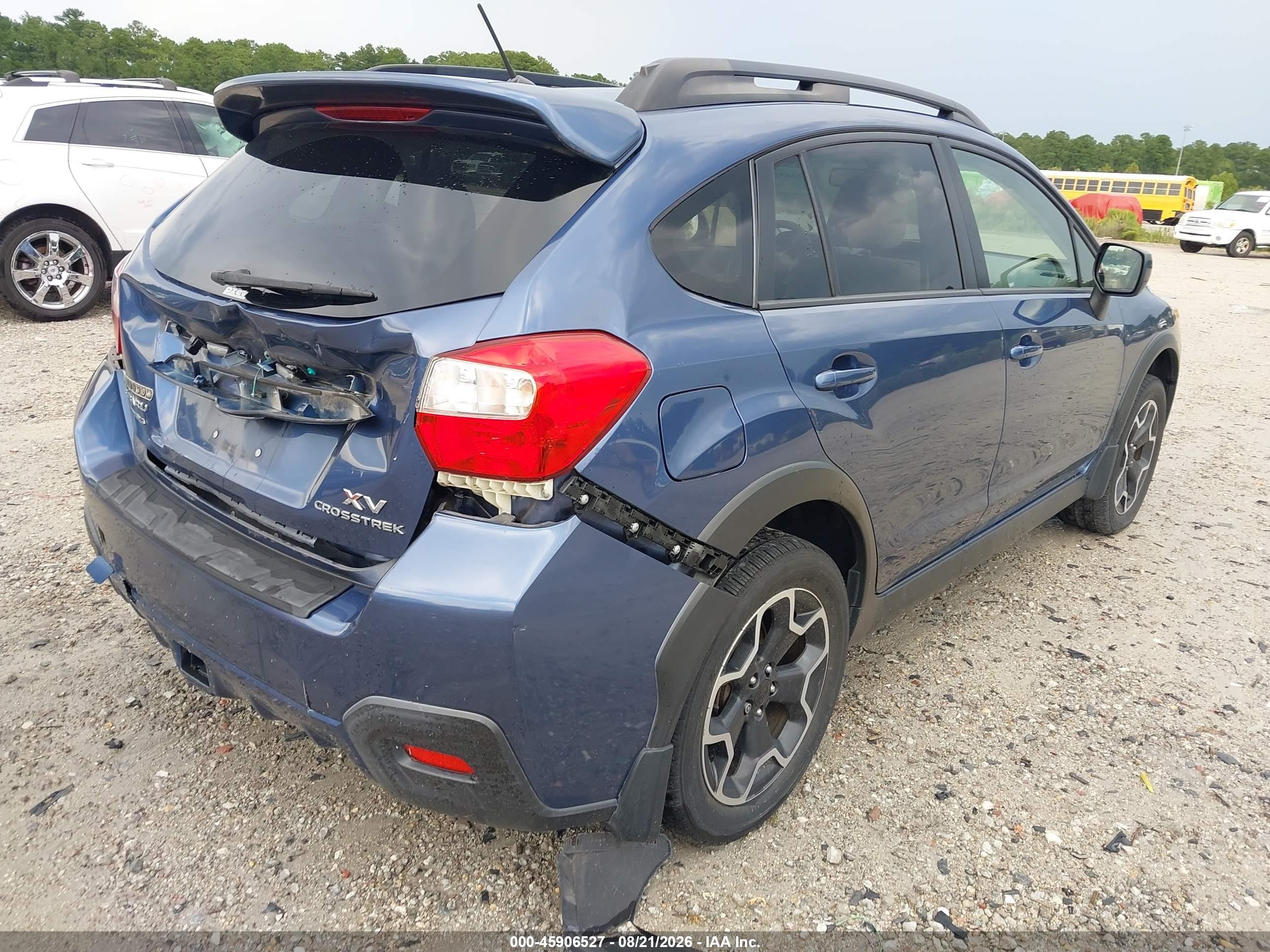 2013 Subaru Xv Crosstrek 2.0i Limited Синий vin: JF2GPAGC0D2887160