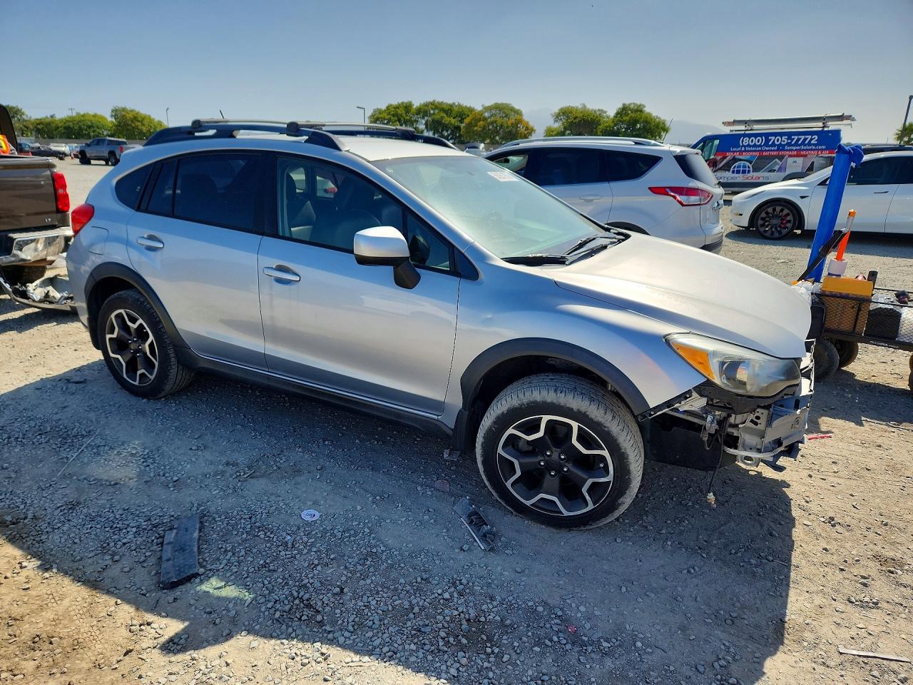 2013 Subaru Xv Crosstrek 2.0 Limited Silver vin: JF2GPAGC0D2901610