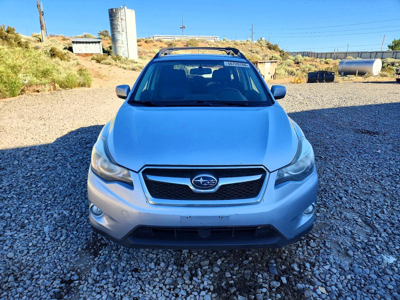 2014 Subaru Xv Crosstrek 2.0 Limited Silver vin: JF2GPAGC0E8217428