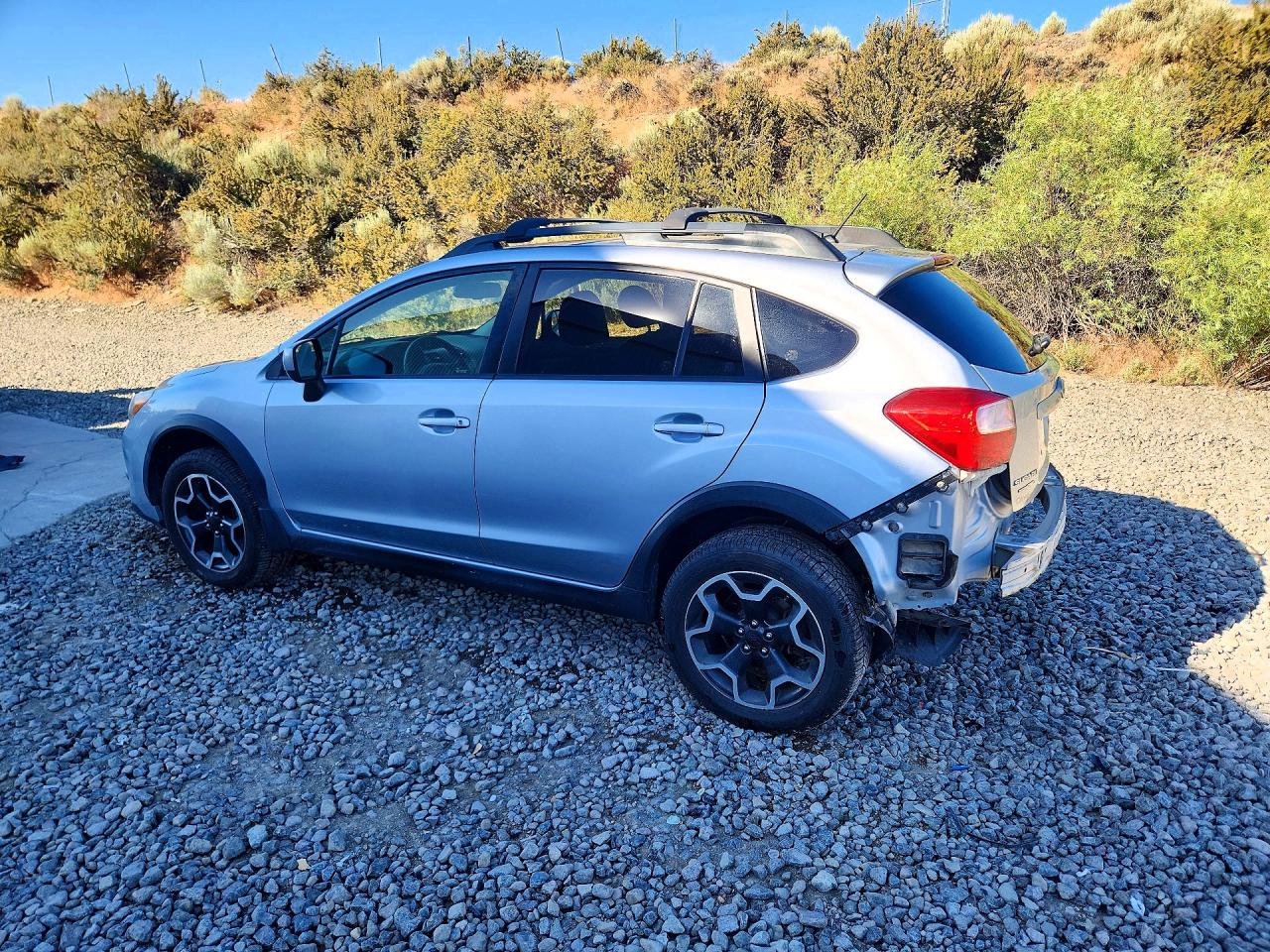 2014 Subaru Xv Crosstrek 2.0 Limited Silver vin: JF2GPAGC0E8217428