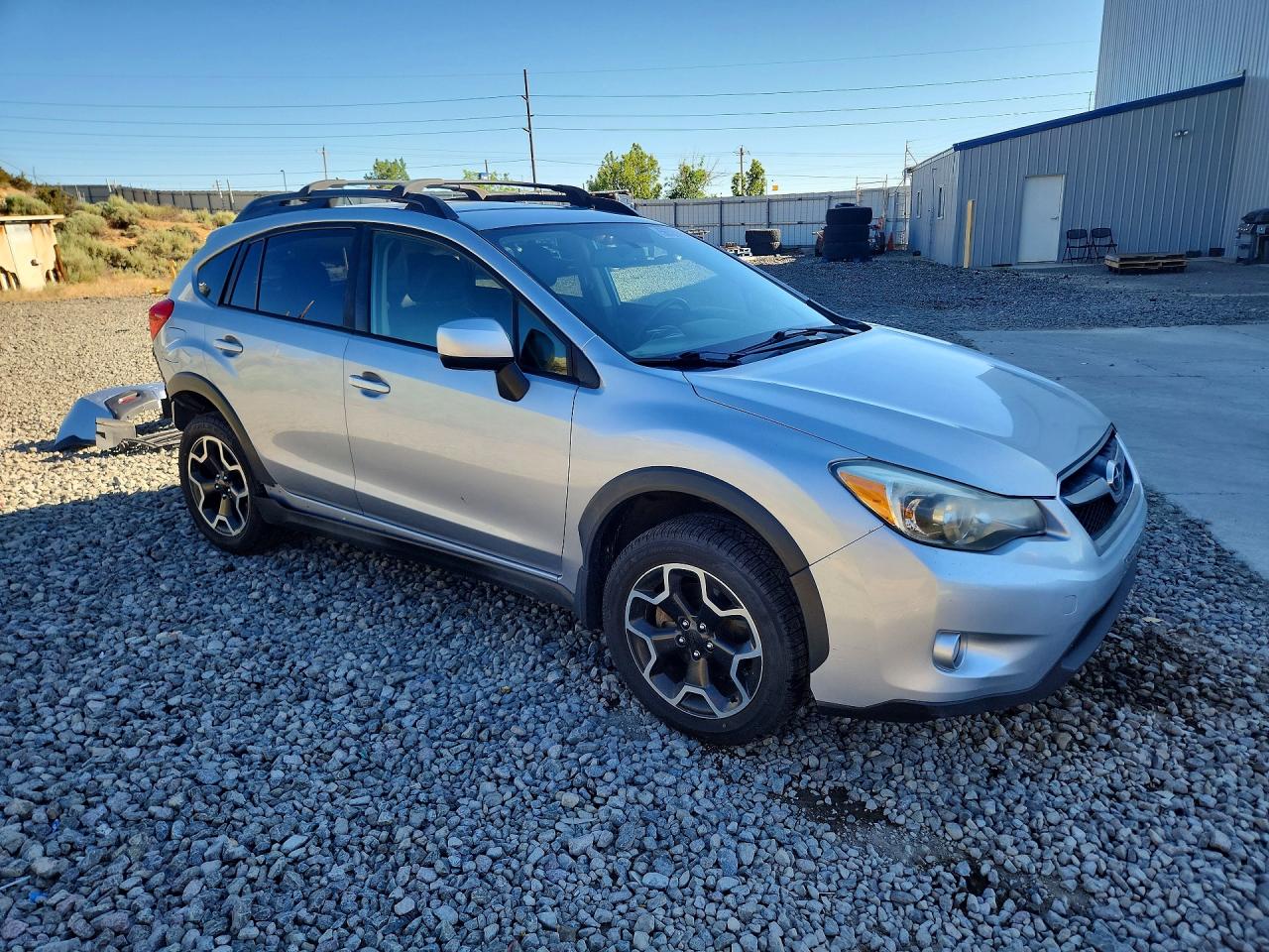 2014 Subaru Xv Crosstrek 2.0 Limited Silver vin: JF2GPAGC0E8217428