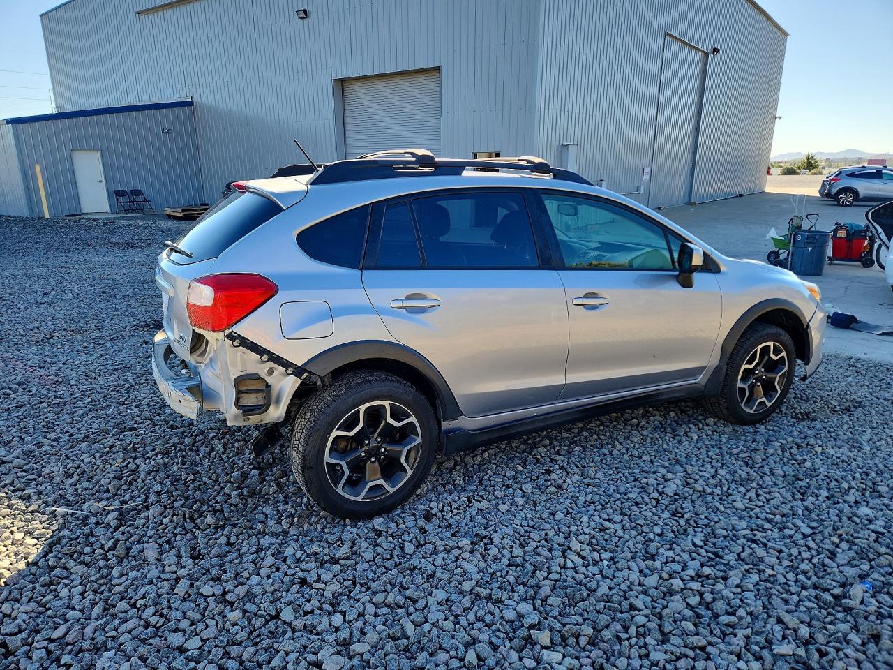 2014 Subaru Xv Crosstrek 2.0 Limited Silver vin: JF2GPAGC0E8217428