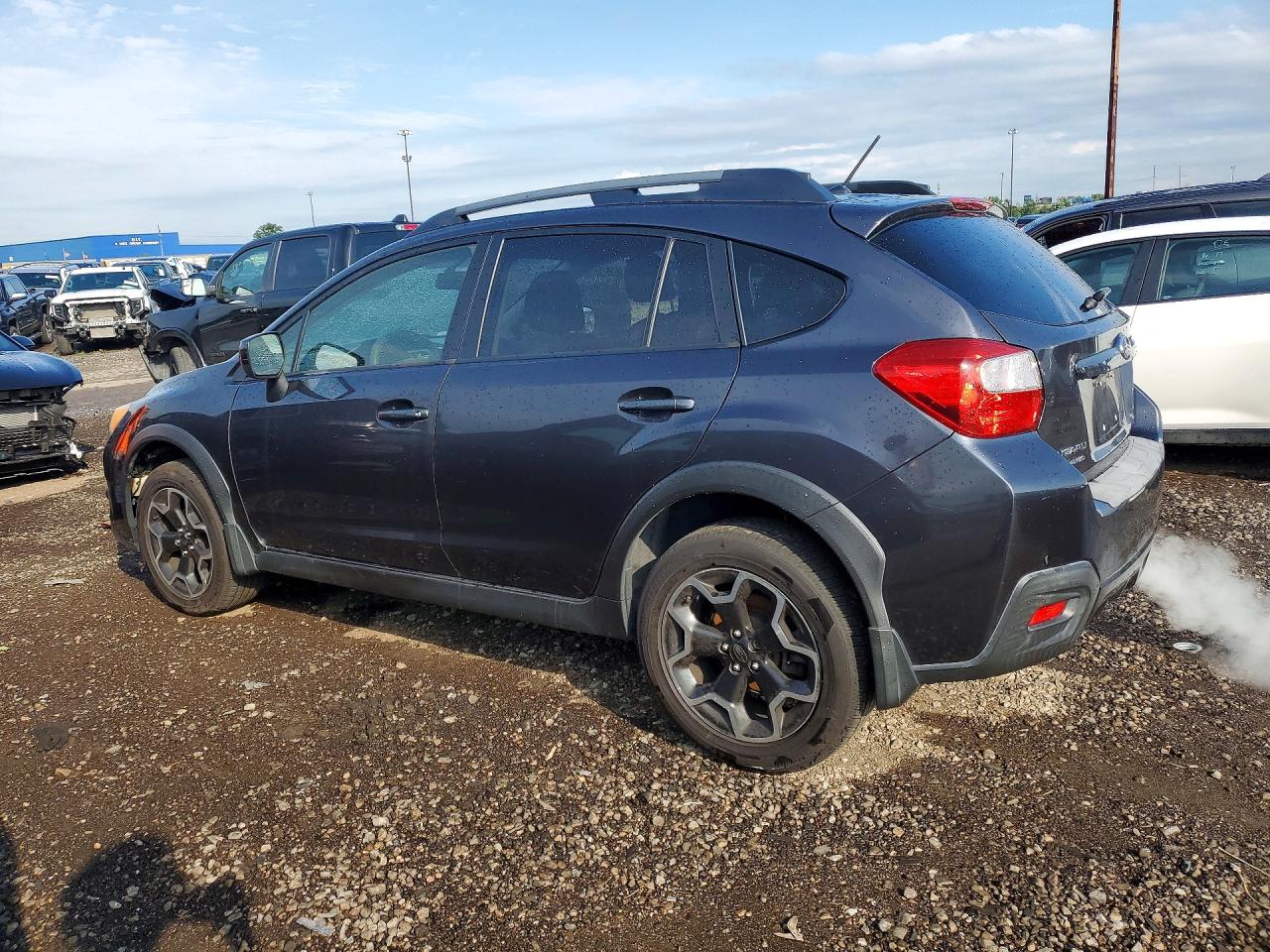 2014 Subaru Xv Crosstrek 2.0 Limited Gray vin: JF2GPAGC0E8287429