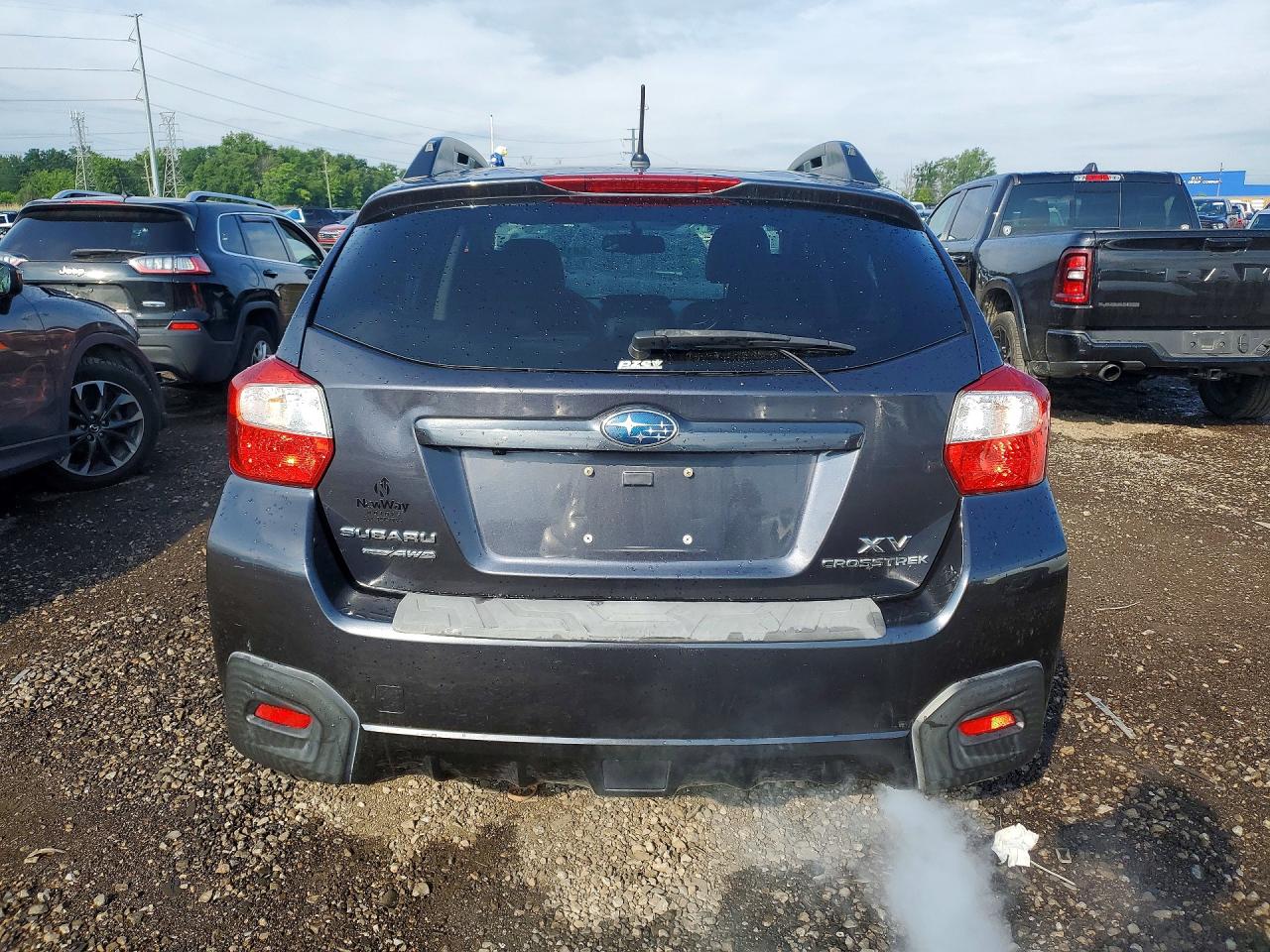 2014 Subaru Xv Crosstrek 2.0 Limited Gray vin: JF2GPAGC0E8287429