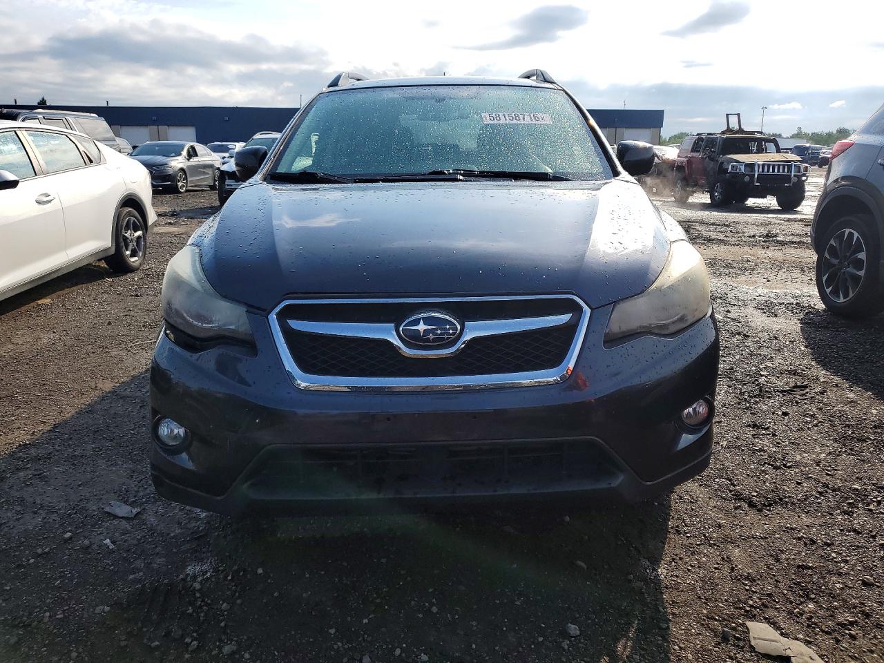 2014 Subaru Xv Crosstrek 2.0 Limited Gray vin: JF2GPAGC0E8287429