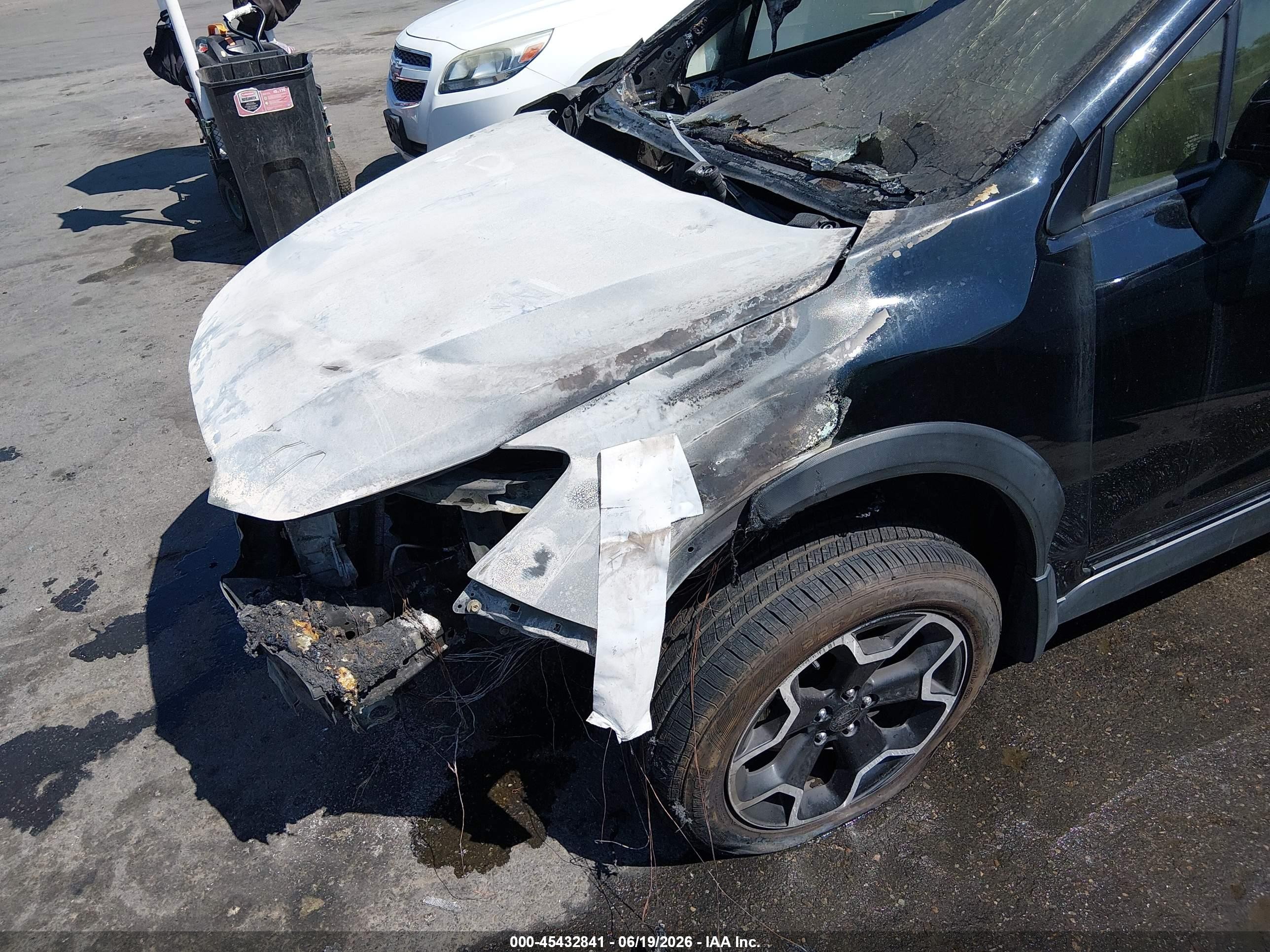 2014 Subaru Xv Crosstrek 2.0i Limited Black vin: JF2GPAGC0E8296860