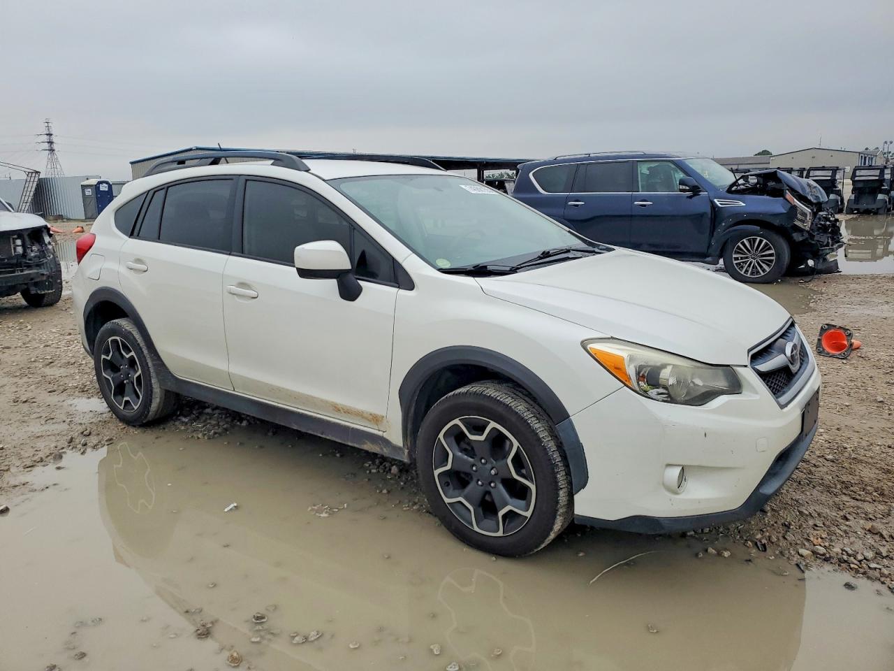 2014 Subaru Xv Crosstrek 2.0 Limited White vin: JF2GPAGC0E8310644
