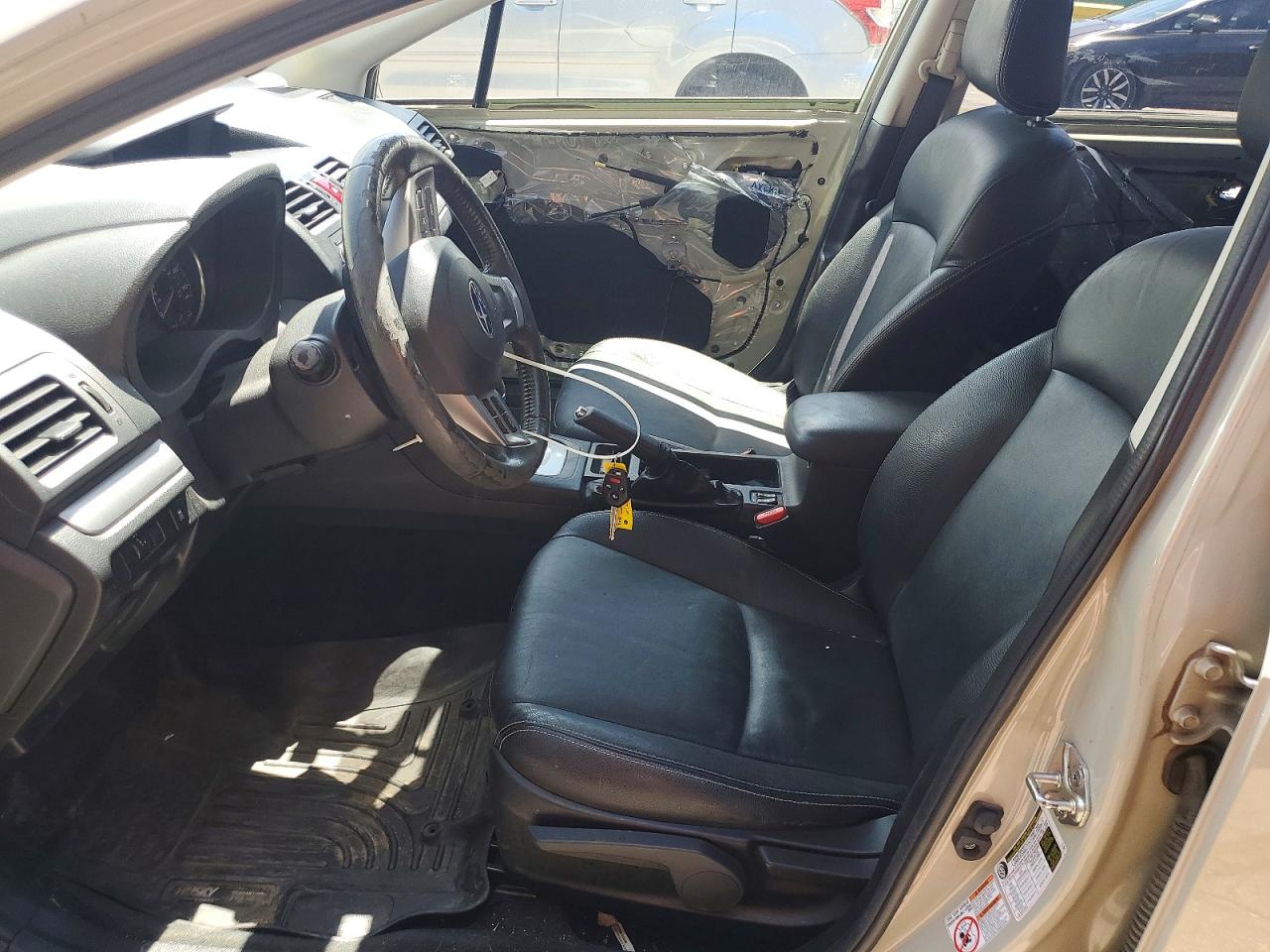 2014 Subaru Xv Crosstrek 2.0 Limited Beige vin: JF2GPAGC0E8334183