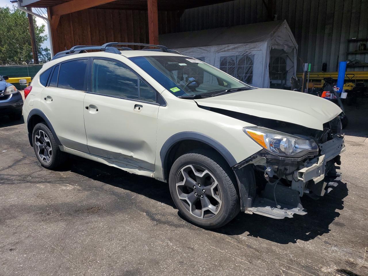 2014 Subaru Xv Crosstrek 2.0 Limited Beige vin: JF2GPAGC0E8334183