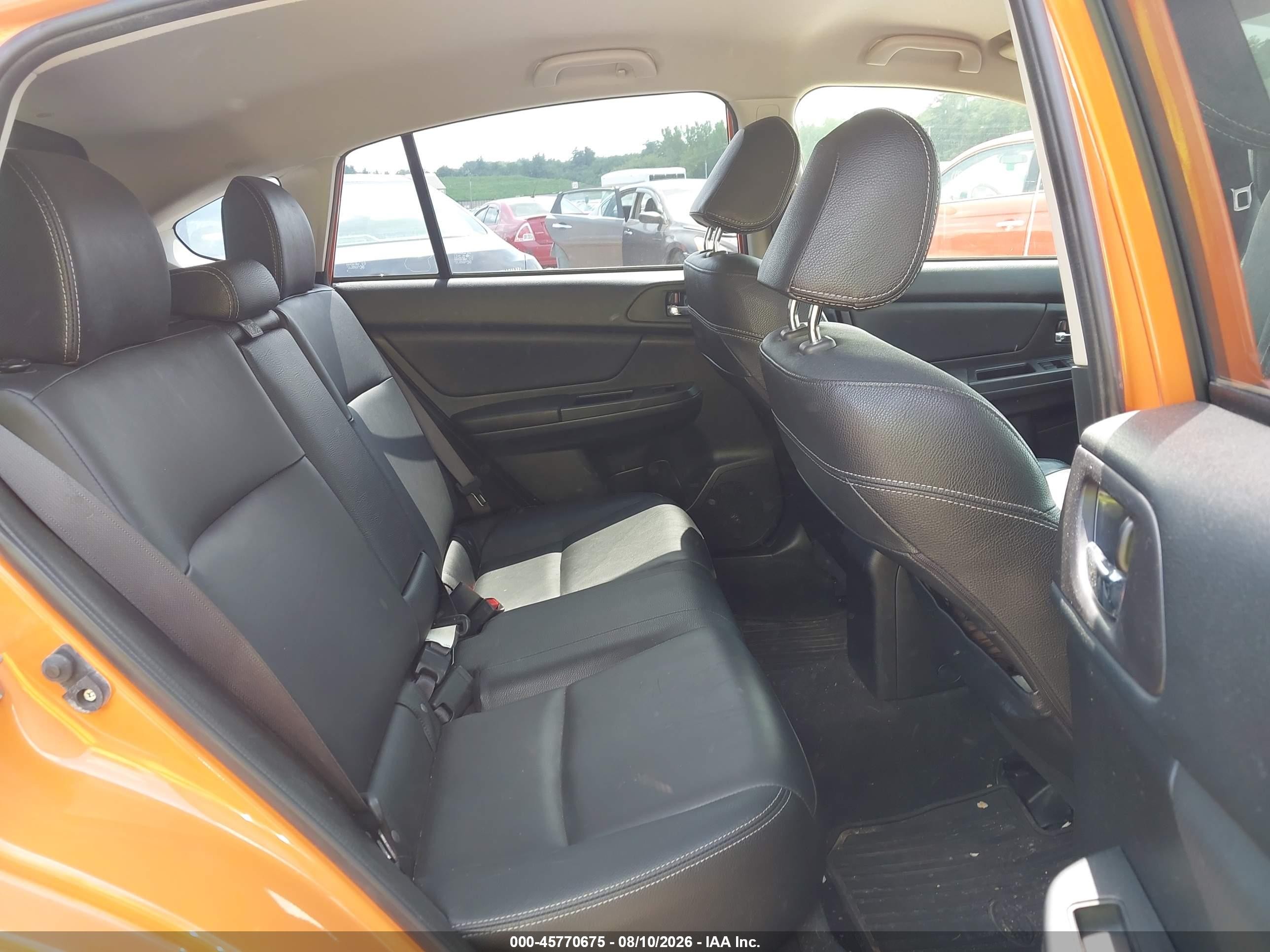 2014 Subaru Xv Crosstrek 2.0i Limited Orange vin: JF2GPAGC0EH344339