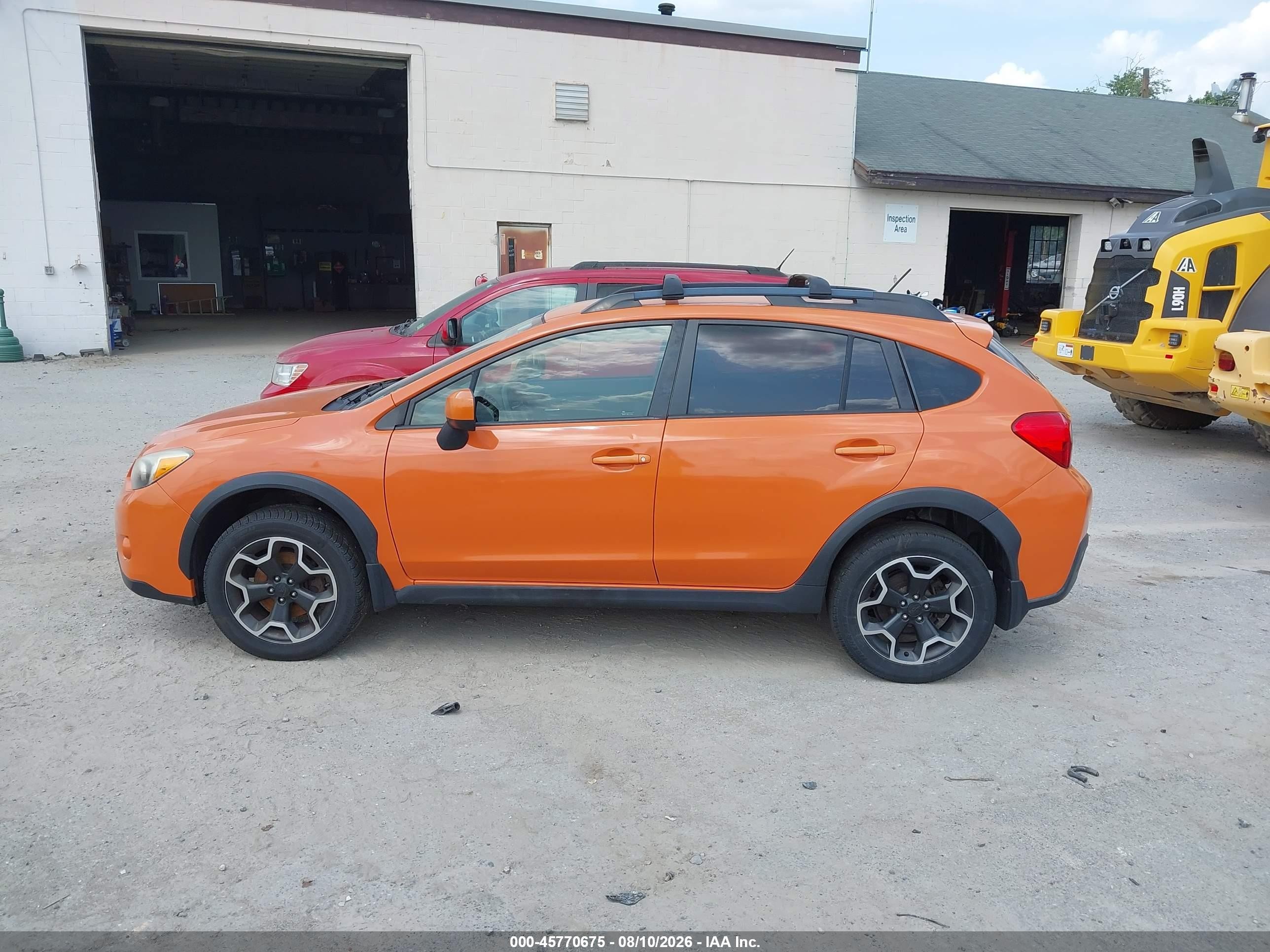 2014 Subaru Xv Crosstrek 2.0i Limited Orange vin: JF2GPAGC0EH344339
