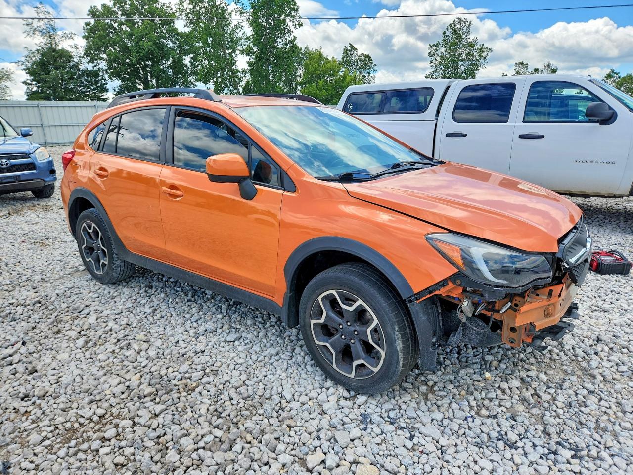 2013 Subaru Xv Crosstrek 2.0 Limited Orange vin: JF2GPAGC1D2815979