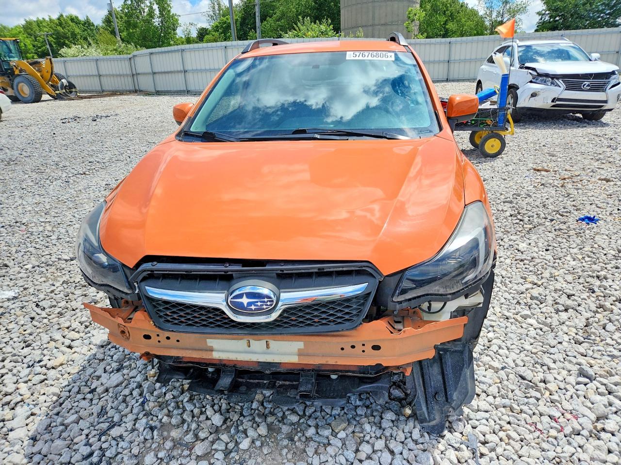 2013 Subaru Xv Crosstrek 2.0 Limited Orange vin: JF2GPAGC1D2815979