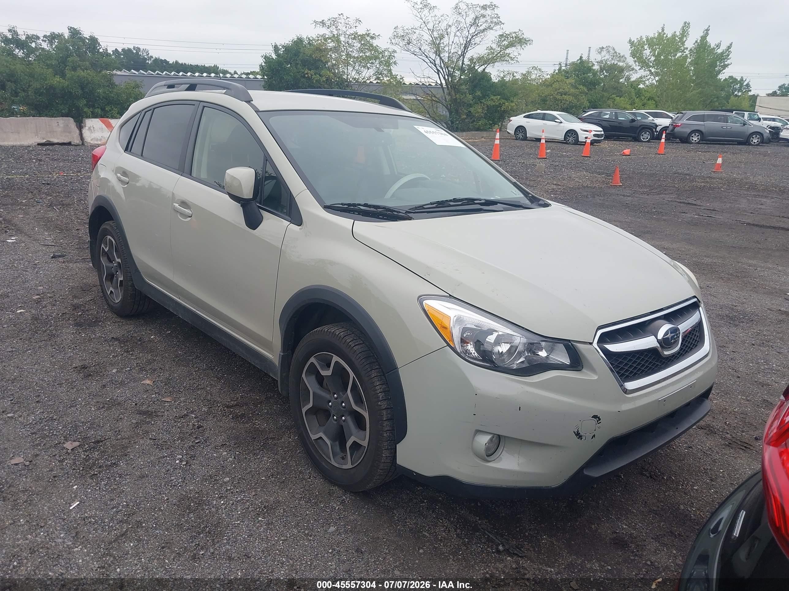 2013 Subaru Xv Crosstrek 2.0i Limited Cream vin: JF2GPAGC1D2820891