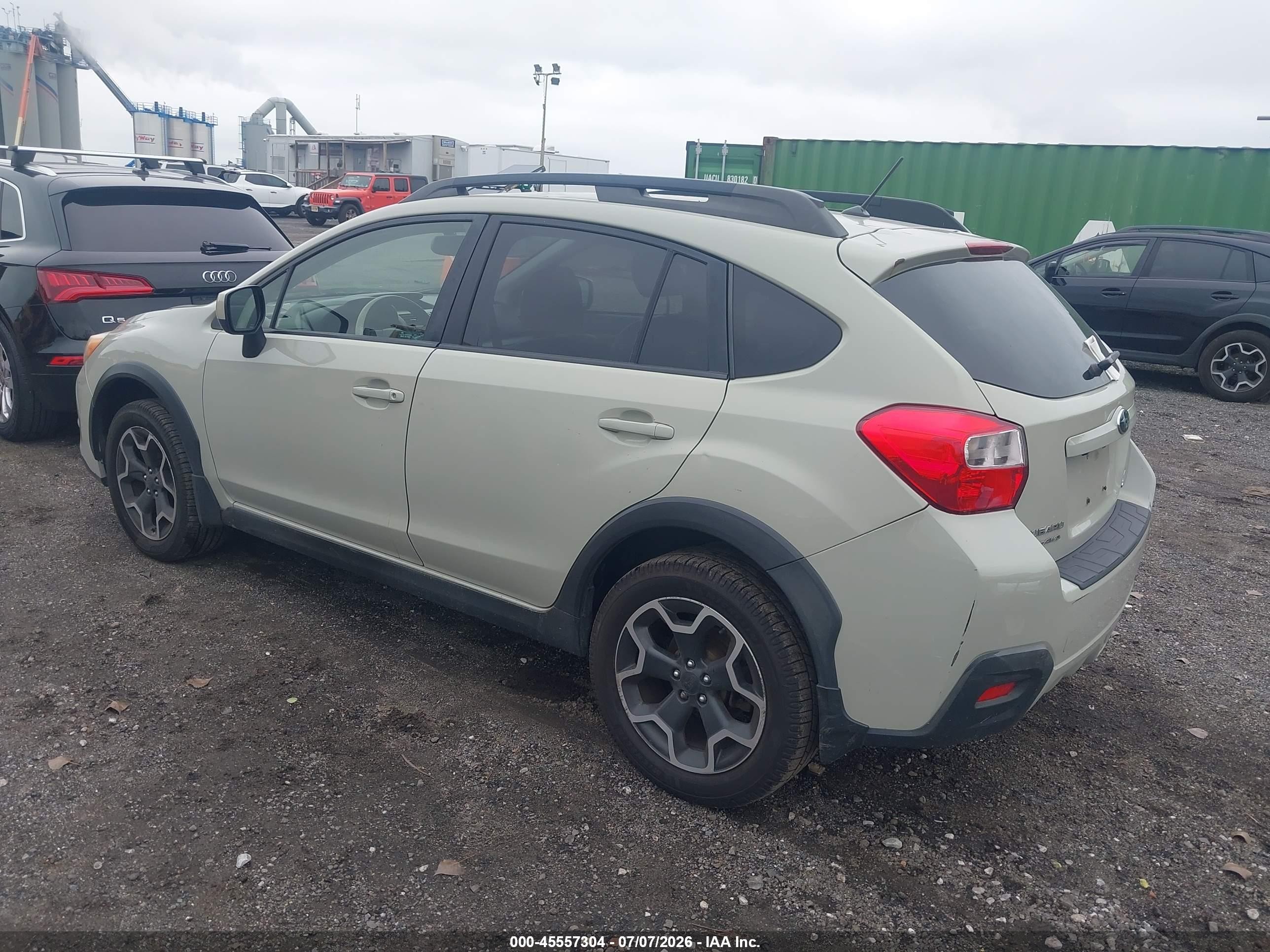 2013 Subaru Xv Crosstrek 2.0i Limited Cream vin: JF2GPAGC1D2820891