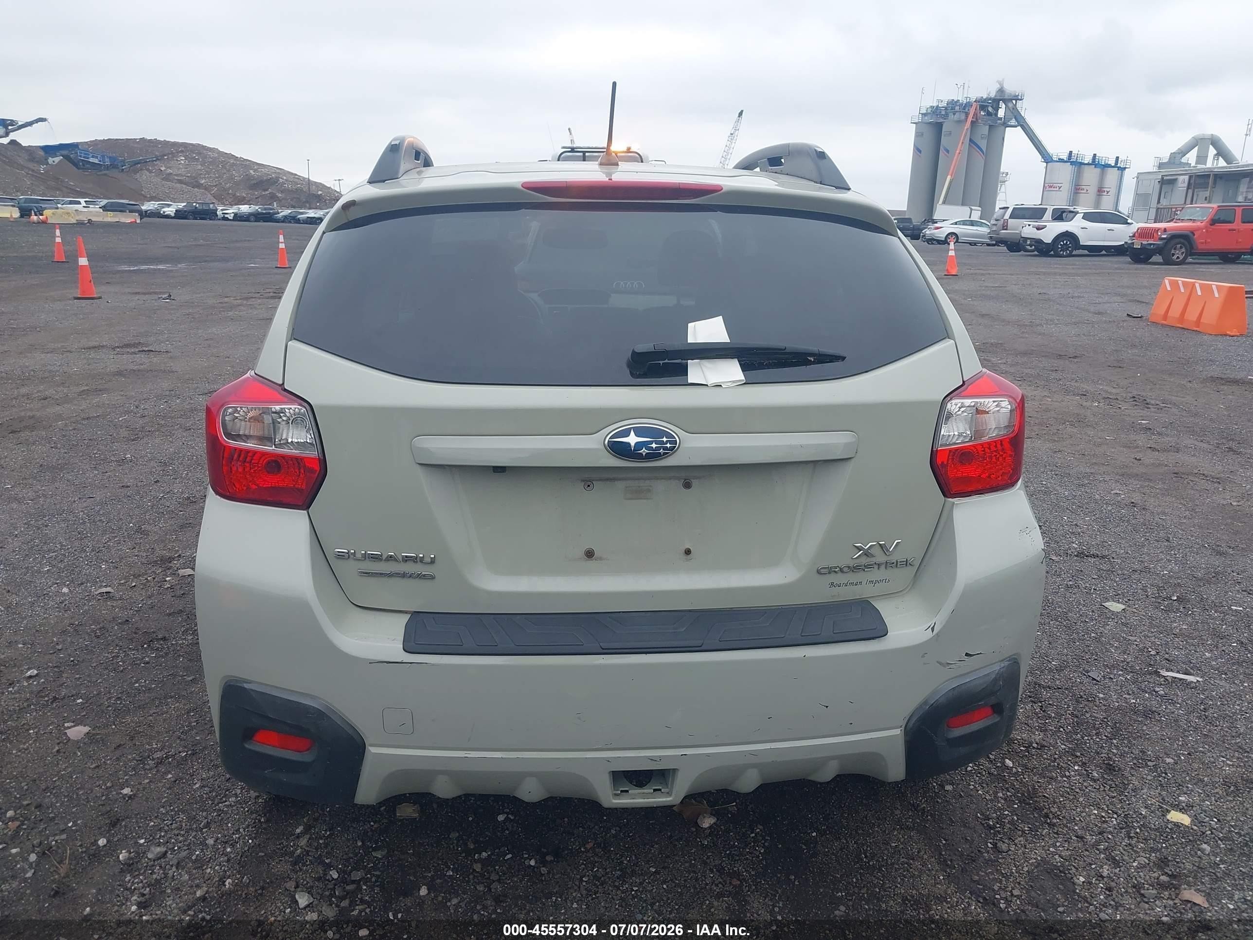 2013 Subaru Xv Crosstrek 2.0i Limited Cream vin: JF2GPAGC1D2820891