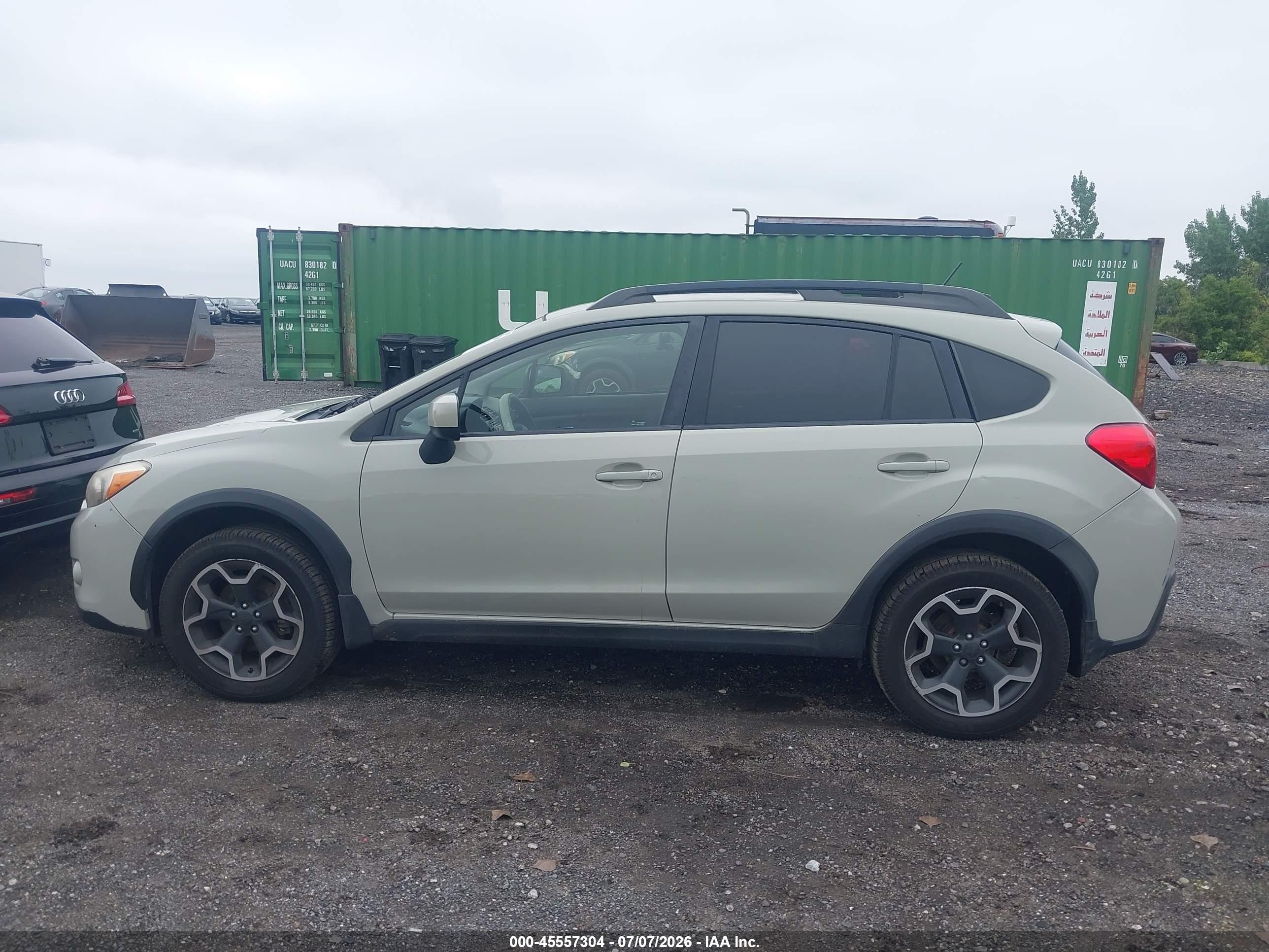 2013 Subaru Xv Crosstrek 2.0i Limited Cream vin: JF2GPAGC1D2820891