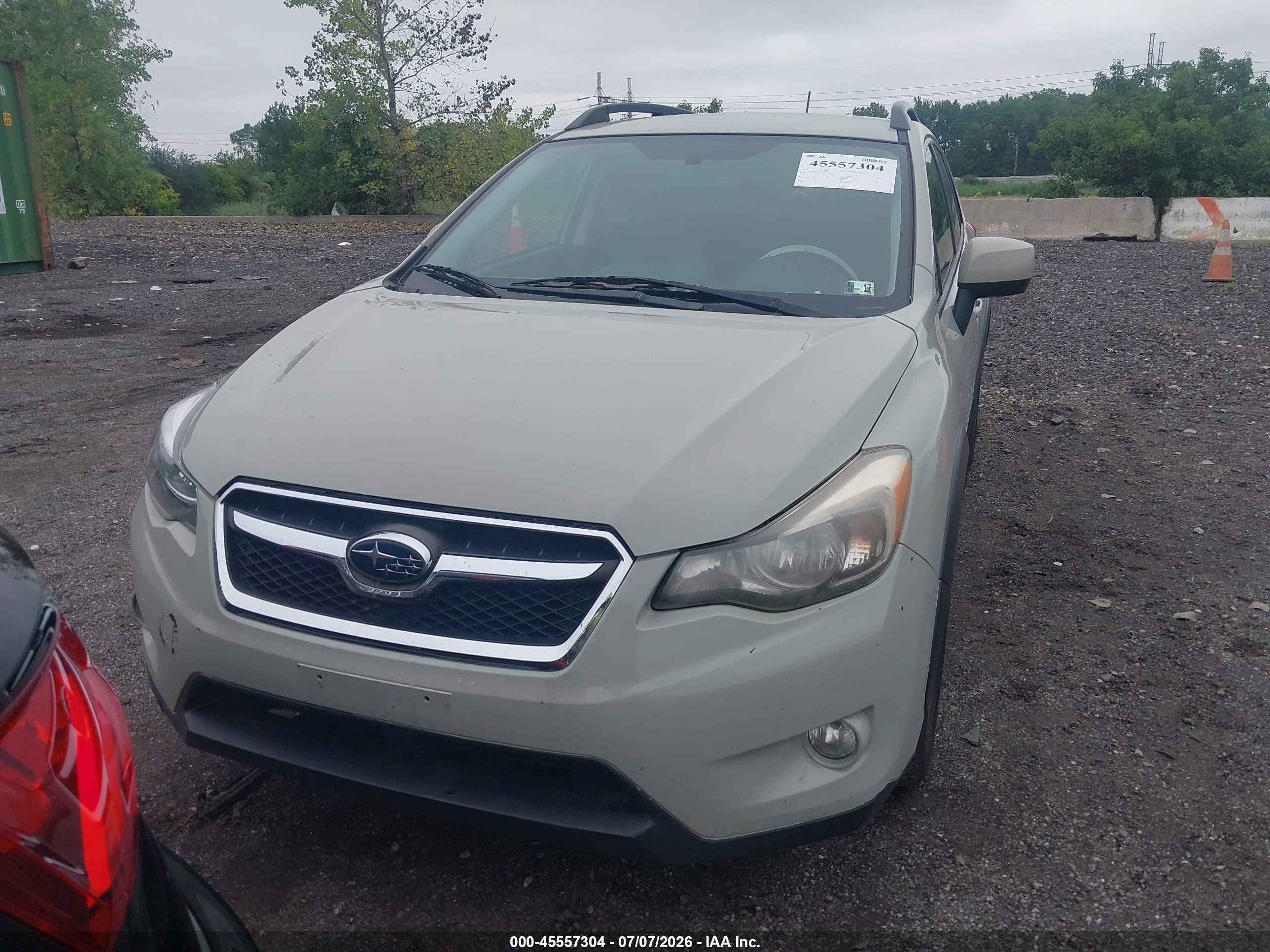 2013 Subaru Xv Crosstrek 2.0i Limited Cream vin: JF2GPAGC1D2820891