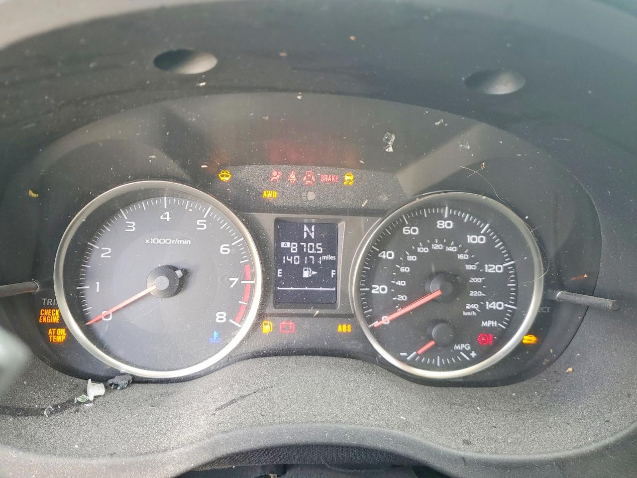 2013 Subaru Xv Crosstrek 2.0 Limited Gray vin: JF2GPAGC1D2877138
