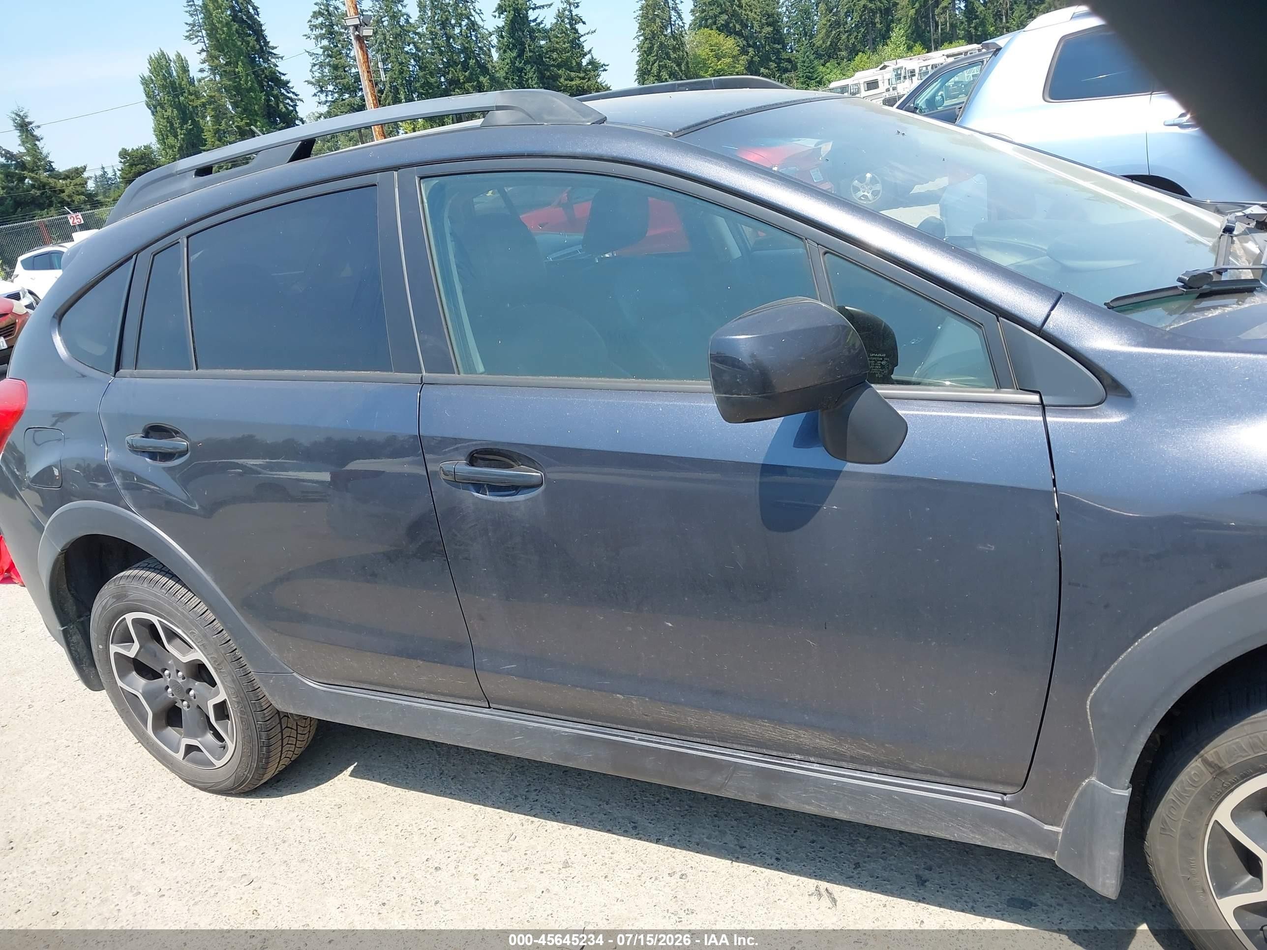 2013 Subaru Xv Crosstrek 2.0i Limited Gray vin: JF2GPAGC1D2888270