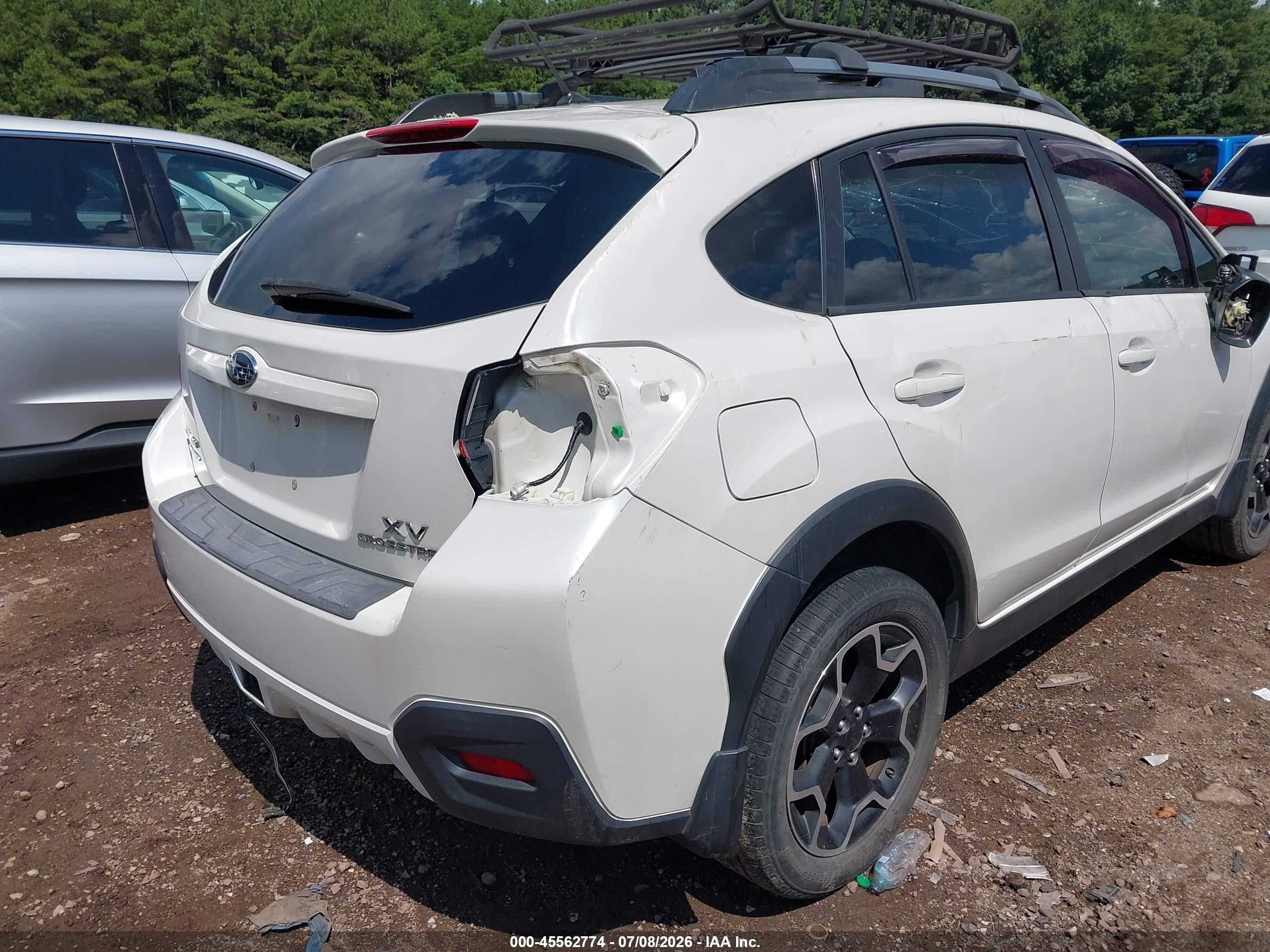 2013 Subaru Xv Crosstrek 2.0i Limited White vin: JF2GPAGC1D2891993