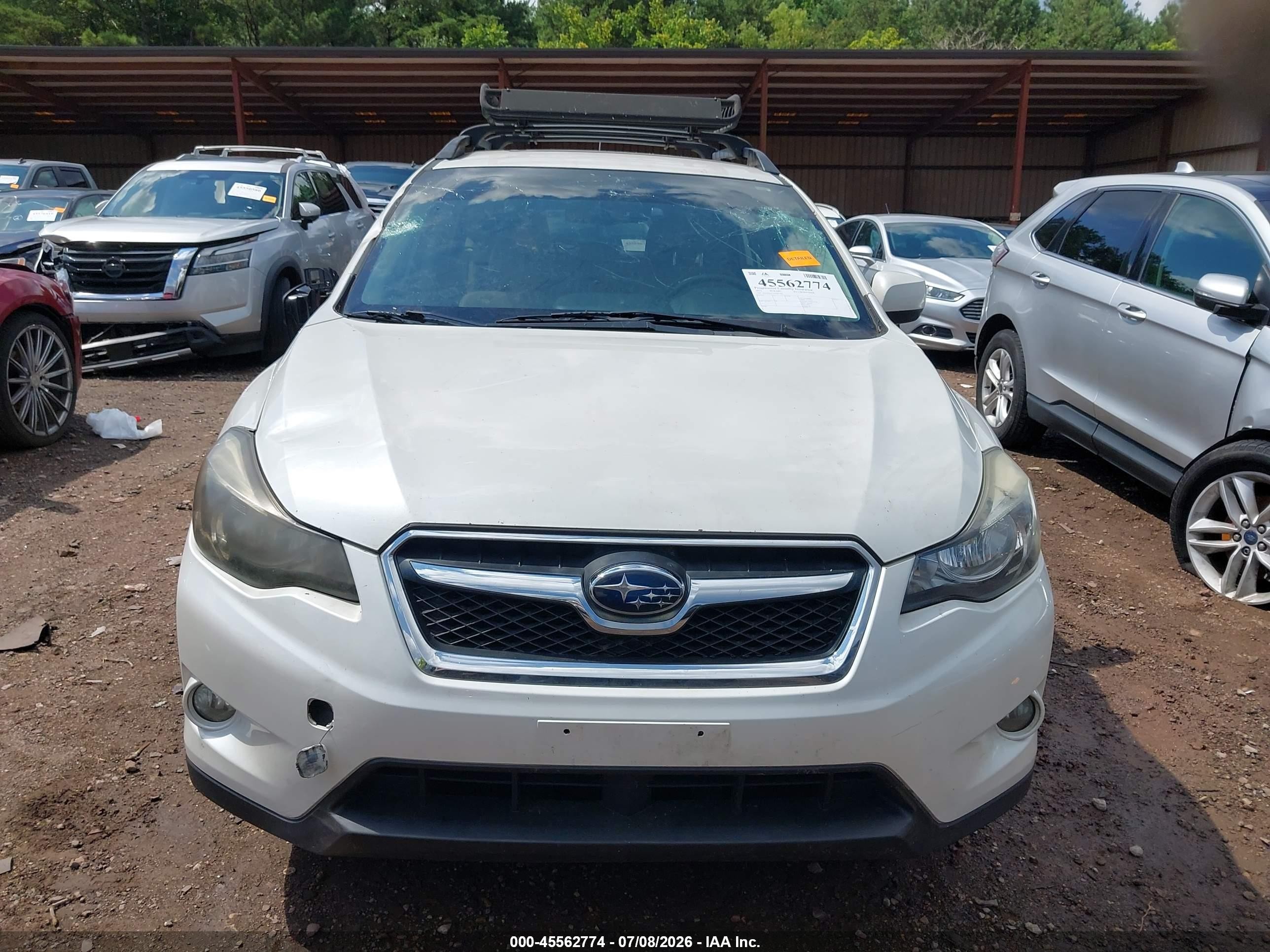 2013 Subaru Xv Crosstrek 2.0i Limited White vin: JF2GPAGC1D2891993