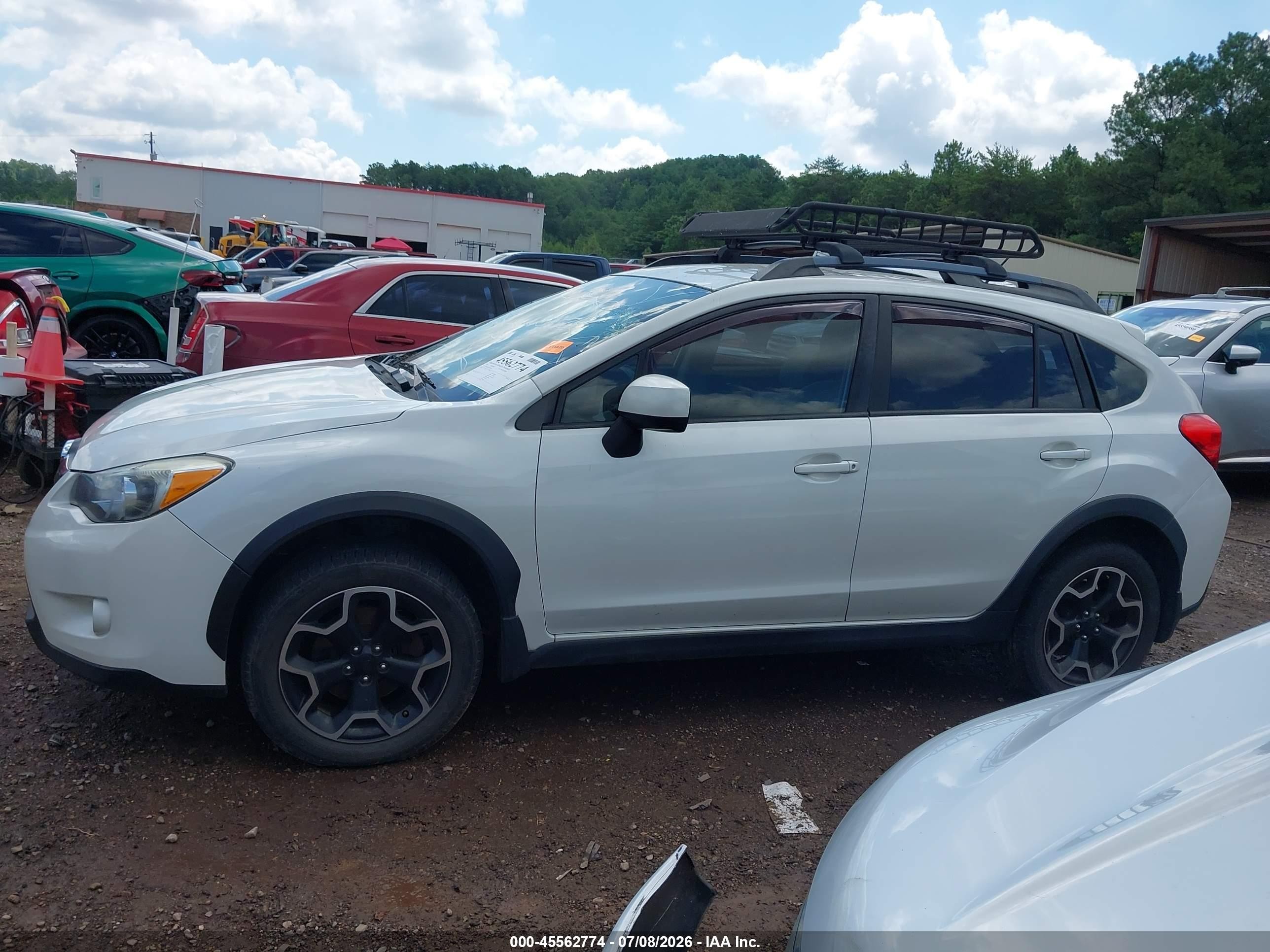2013 Subaru Xv Crosstrek 2.0i Limited White vin: JF2GPAGC1D2891993