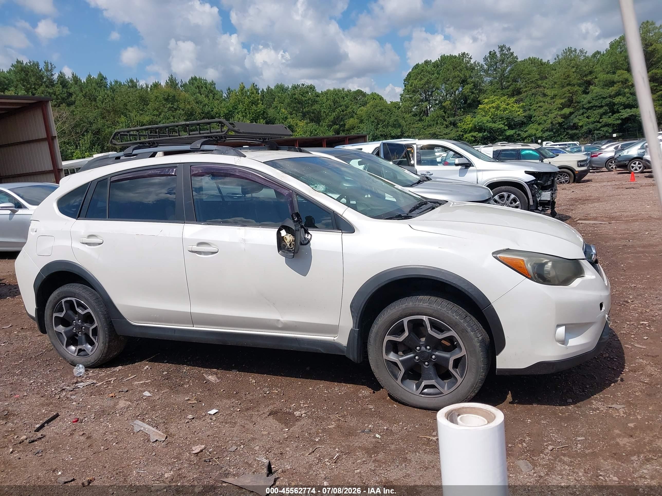 2013 Subaru Xv Crosstrek 2.0i Limited White vin: JF2GPAGC1D2891993