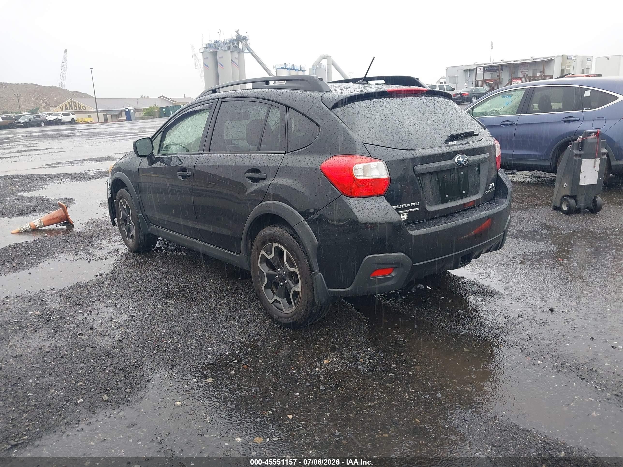 2014 Subaru Xv Crosstrek 2.0i Limited Black vin: JF2GPAGC1E8203862