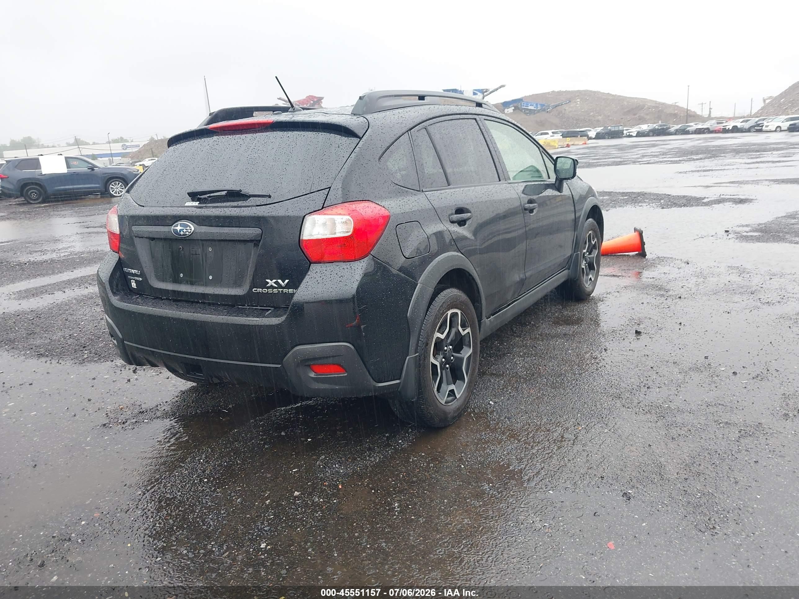 2014 Subaru Xv Crosstrek 2.0i Limited Black vin: JF2GPAGC1E8203862