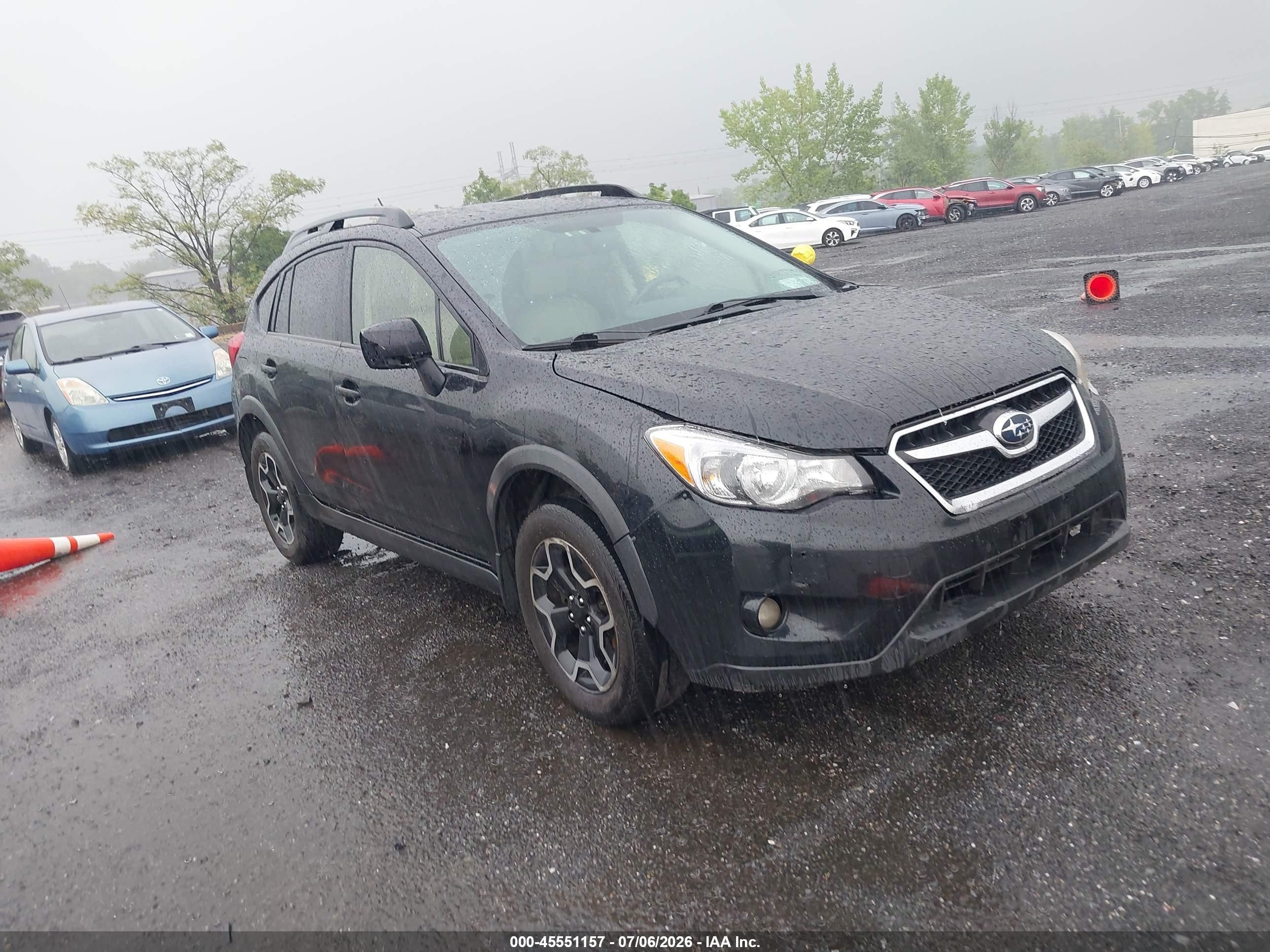 2014 Subaru Xv Crosstrek 2.0i Limited Black vin: JF2GPAGC1E8203862