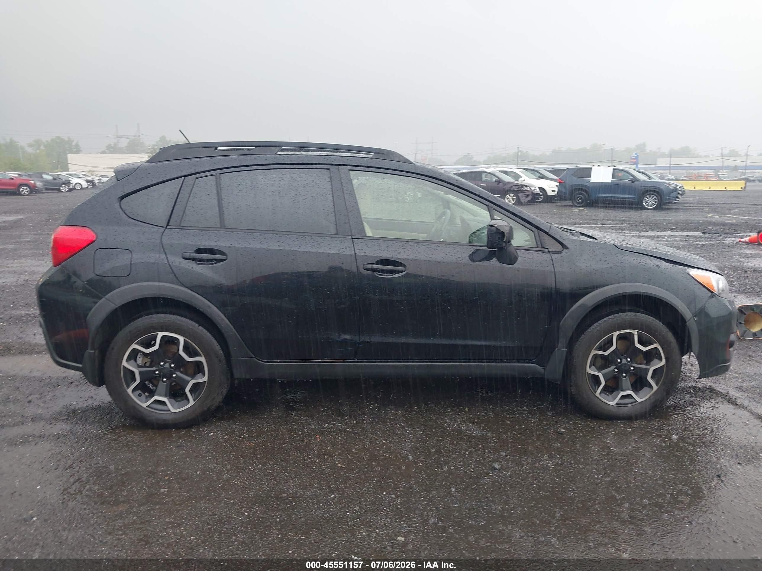2014 Subaru Xv Crosstrek 2.0i Limited Black vin: JF2GPAGC1E8203862