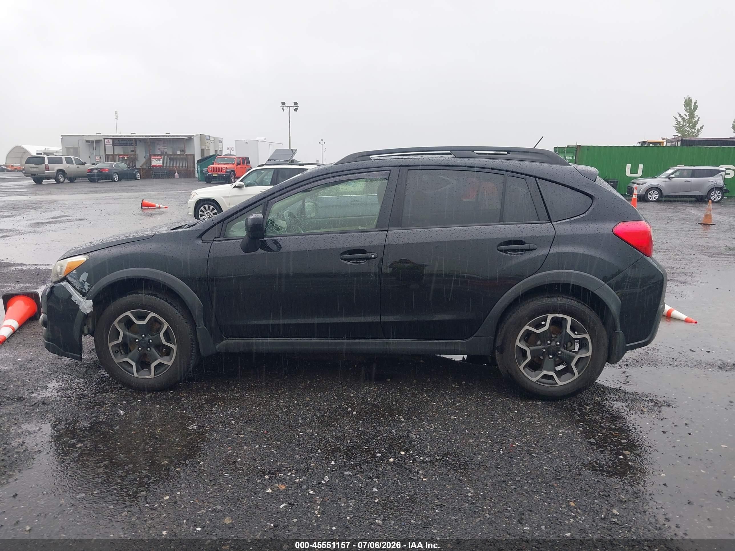 2014 Subaru Xv Crosstrek 2.0i Limited Black vin: JF2GPAGC1E8203862