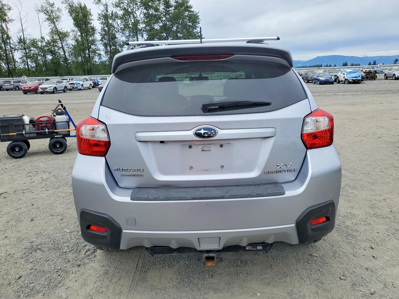2014 Subaru Xv Crosstrek 2.0 Limited Серебряный vin: JF2GPAGC1E8279629