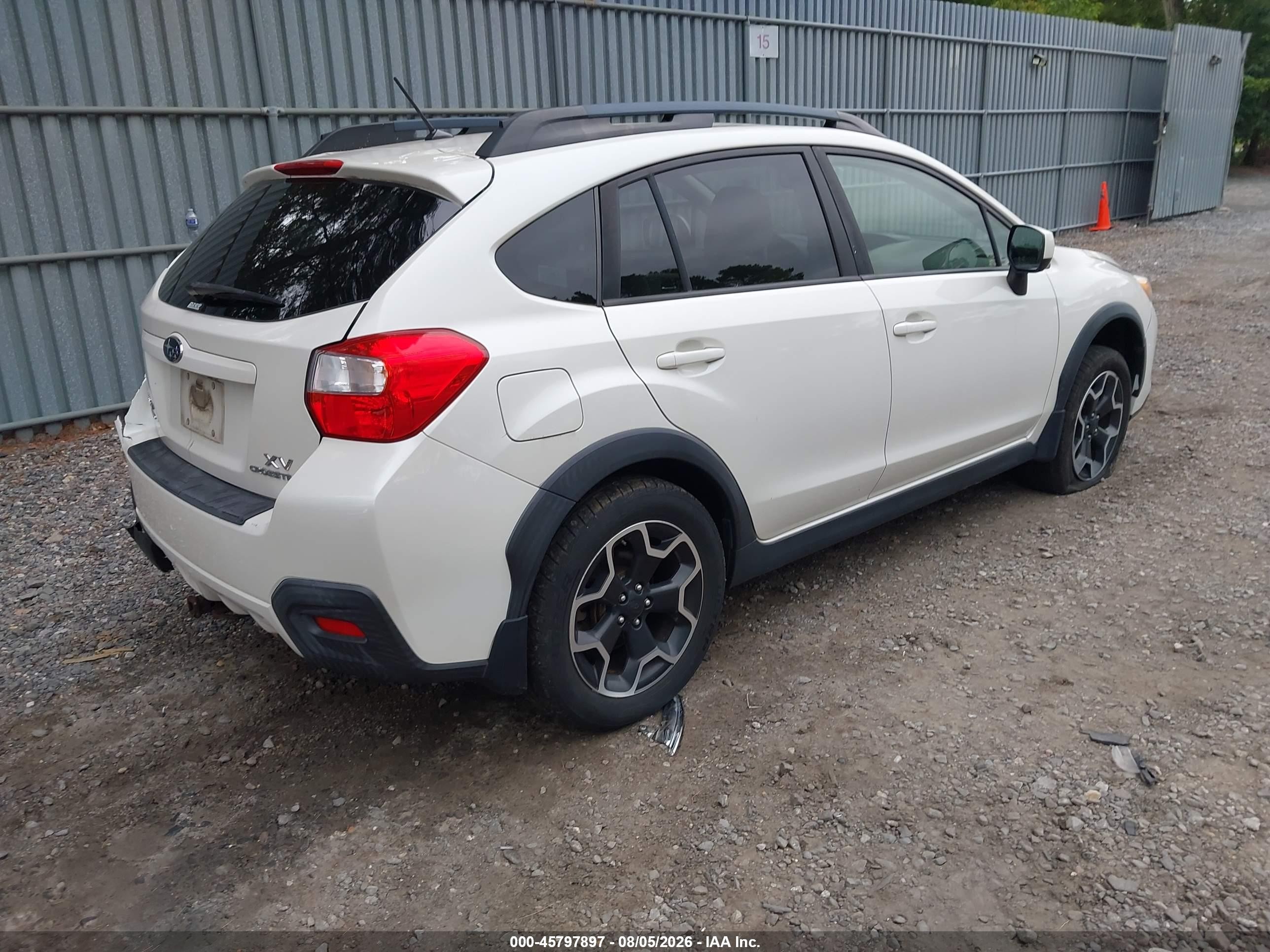 2014 Subaru Xv Crosstrek 2.0i Limited White vin: JF2GPAGC1E8288976