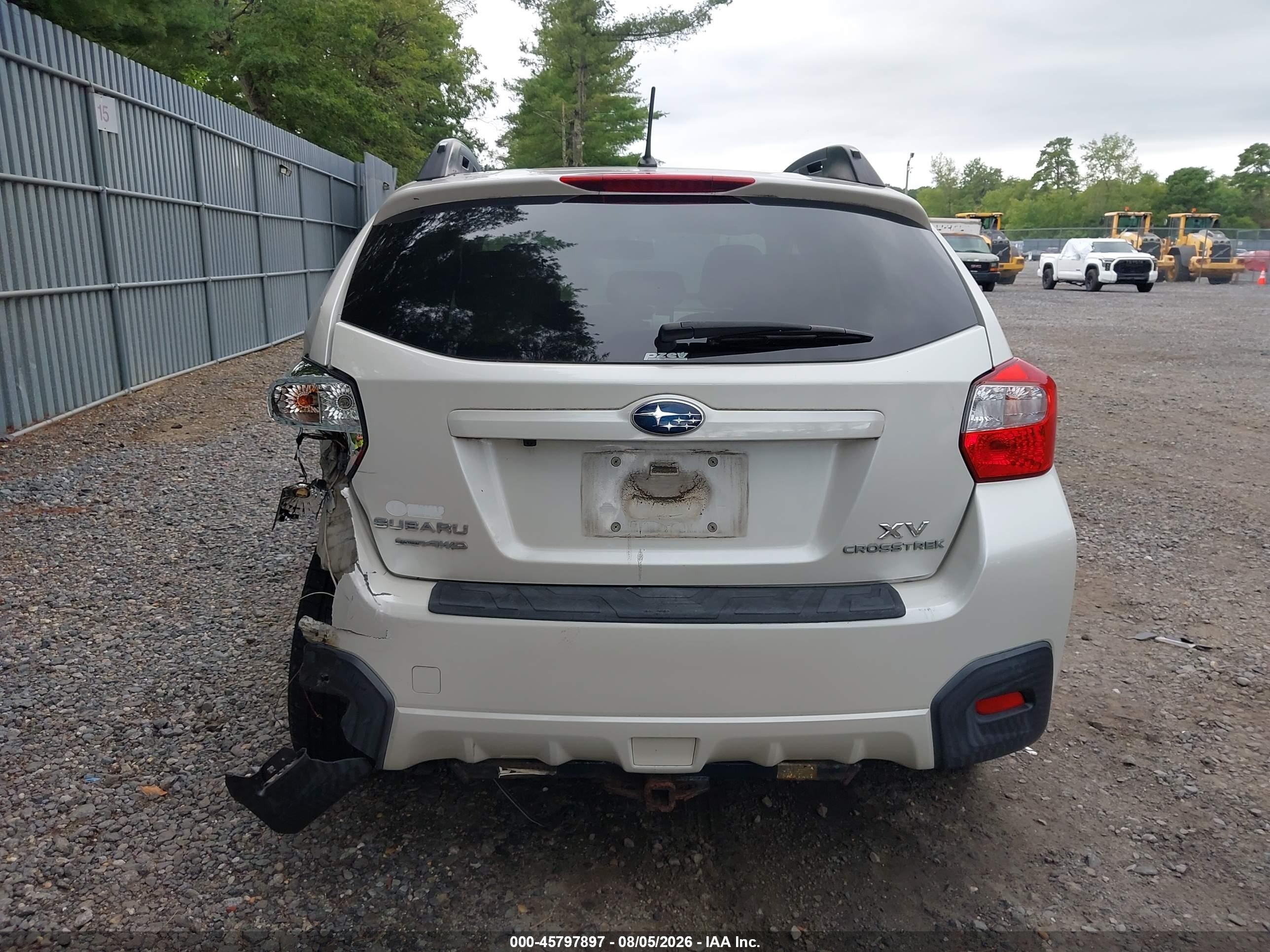 2014 Subaru Xv Crosstrek 2.0i Limited White vin: JF2GPAGC1E8288976