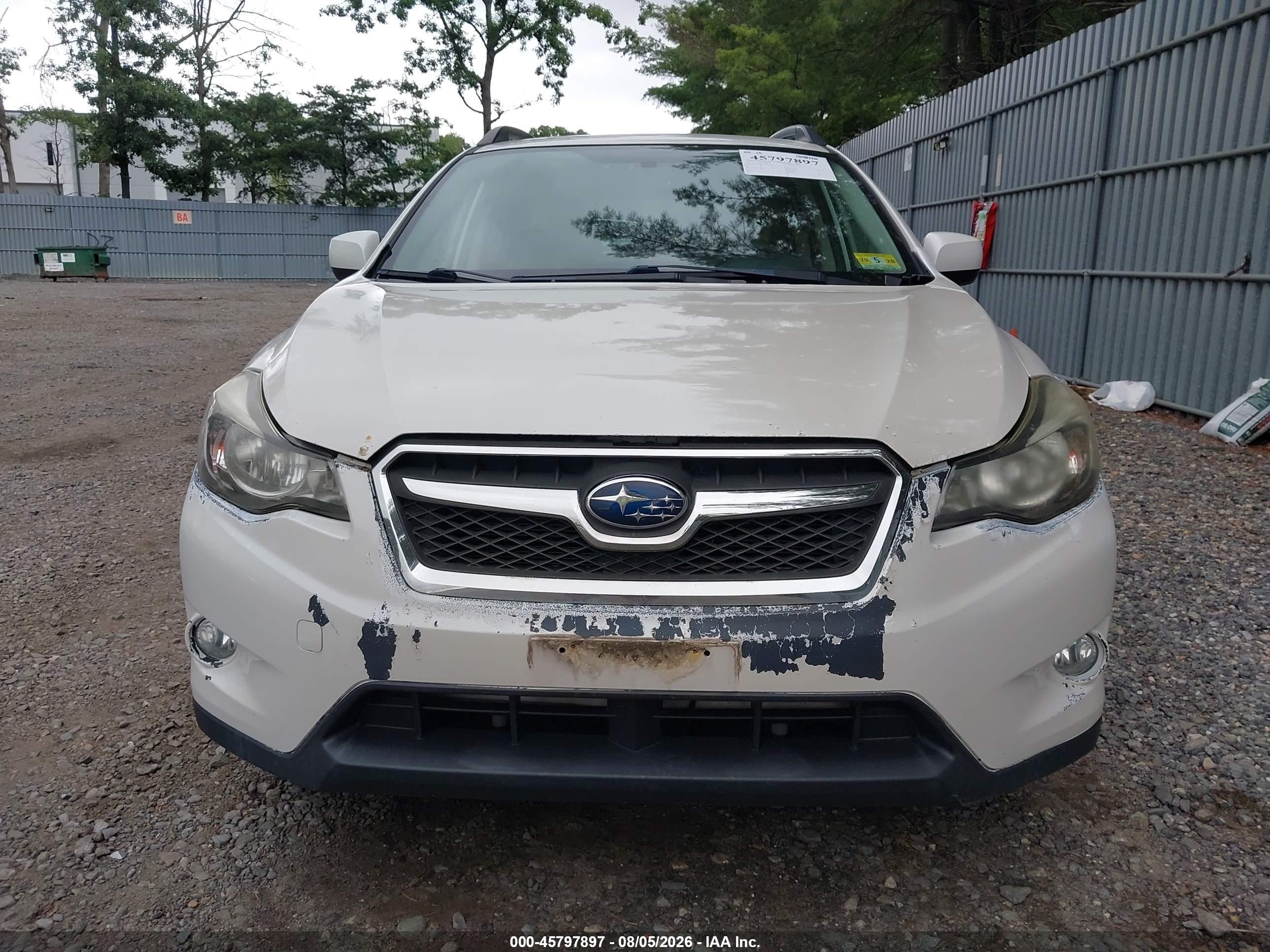 2014 Subaru Xv Crosstrek 2.0i Limited White vin: JF2GPAGC1E8288976