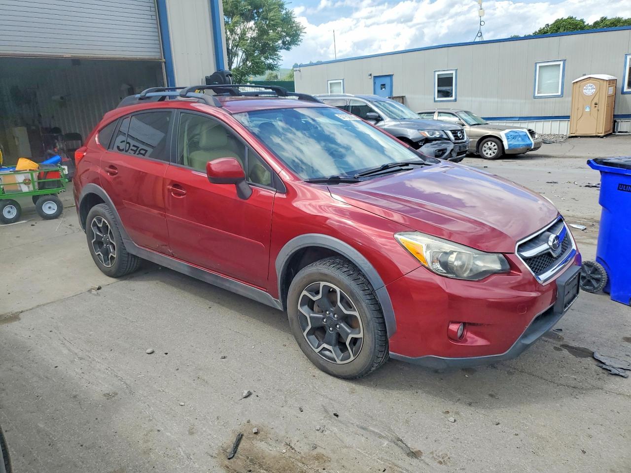 2014 Subaru Xv Crosstrek 2.0 Limited Burgundy vin: JF2GPAGC1E8299170