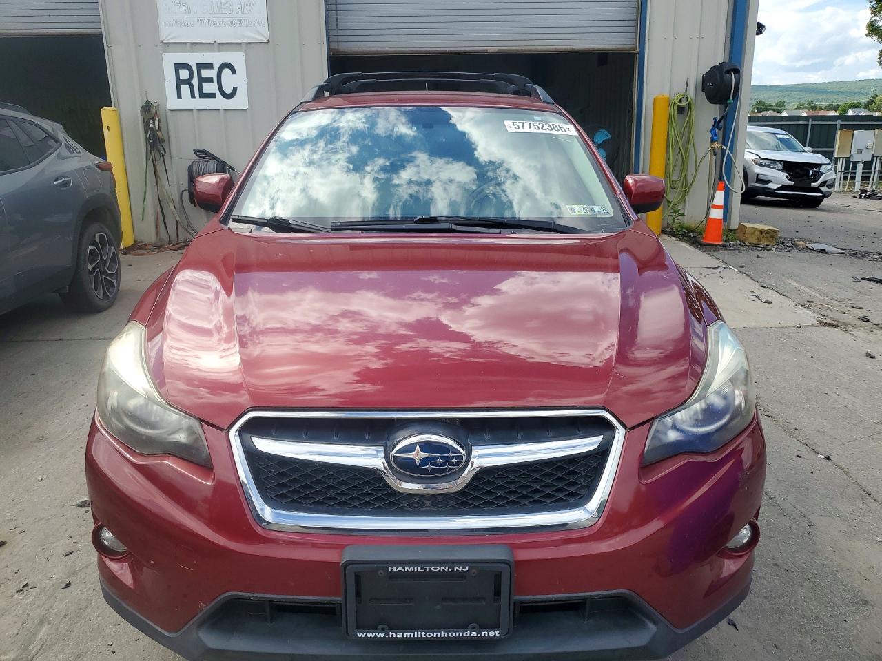 2014 Subaru Xv Crosstrek 2.0 Limited Burgundy vin: JF2GPAGC1E8299170