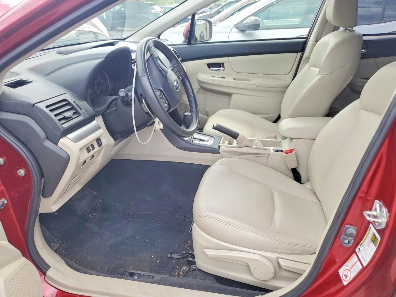 2014 Subaru Xv Crosstrek 2.0 Limited Burgundy vin: JF2GPAGC1E8299170