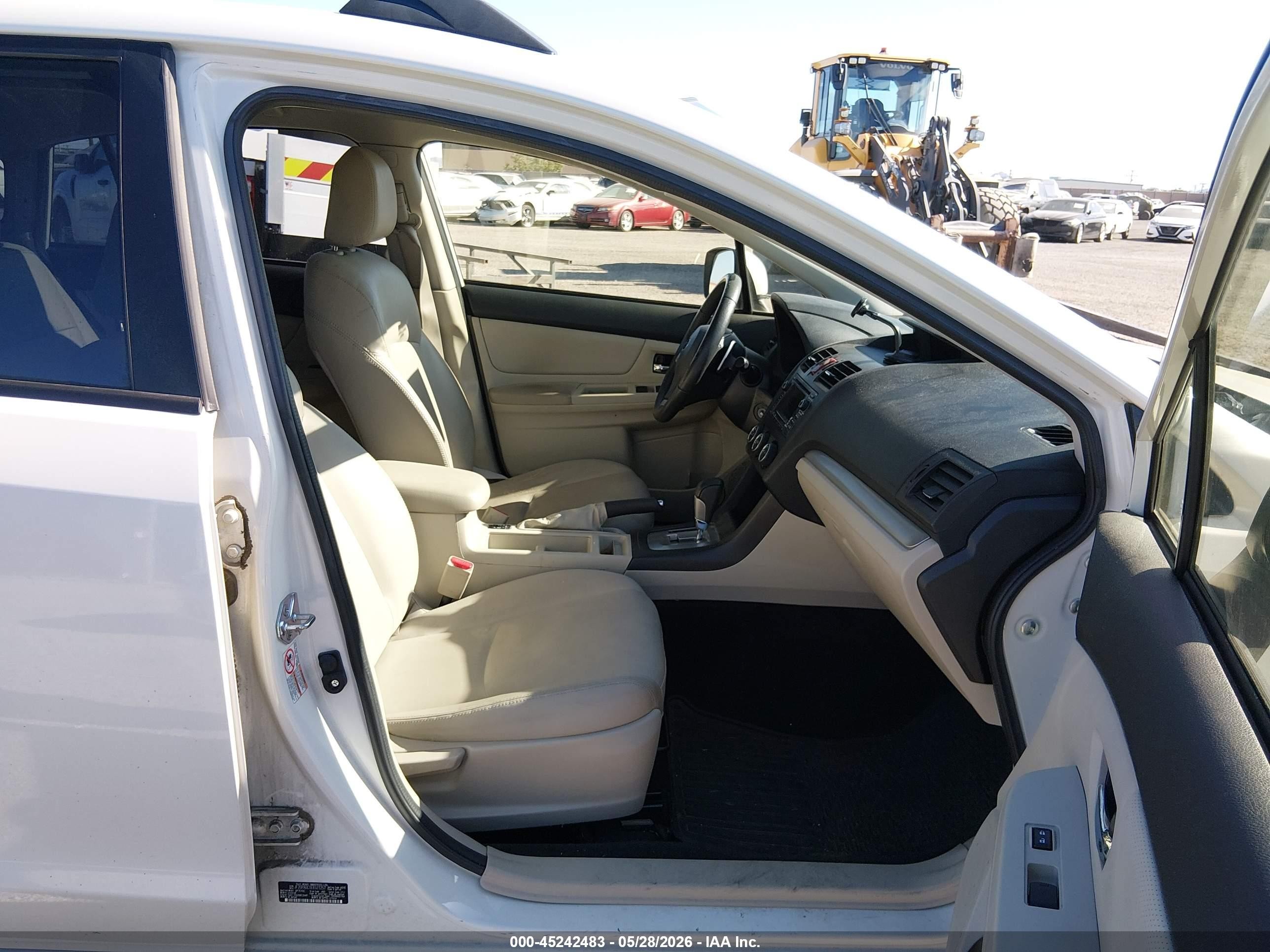 2014 Subaru Xv Crosstrek 2.0i Limited White vin: JF2GPAGC1E8327257