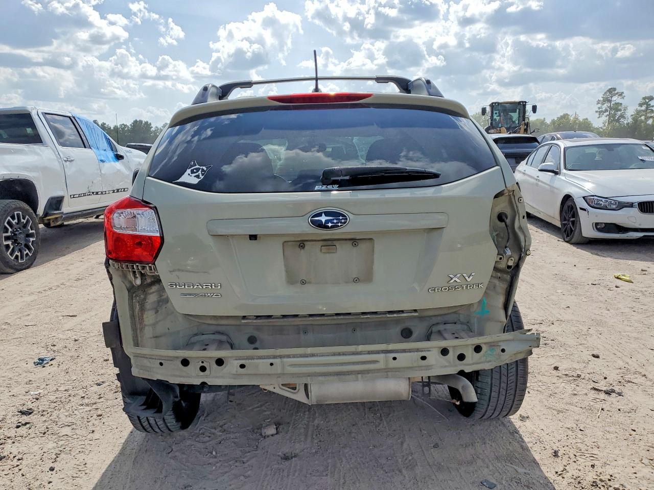 2014 Subaru Xv Crosstrek 2.0 Limited Beige vin: JF2GPAGC1E8341093